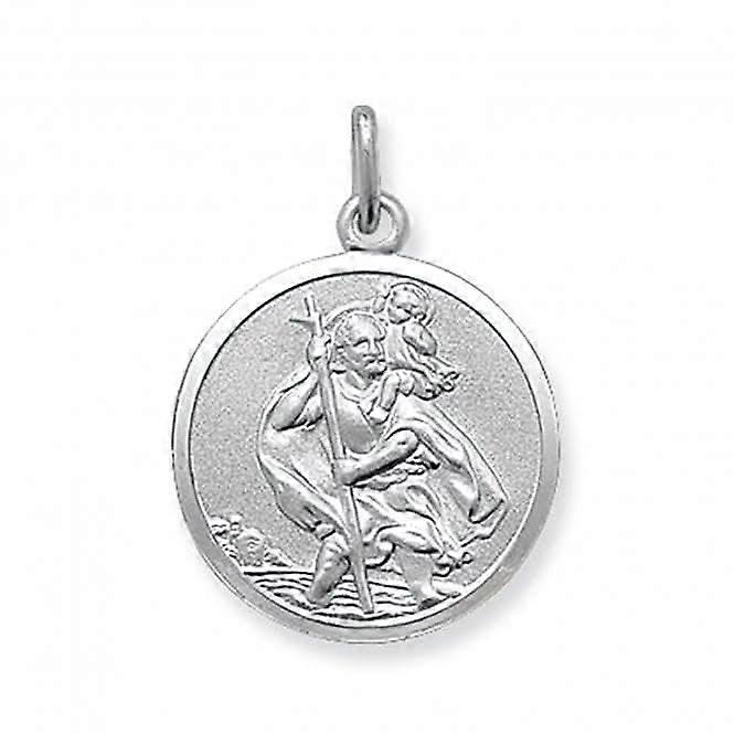 Acotis Silver Pendant Saint Christopher Protection G6138