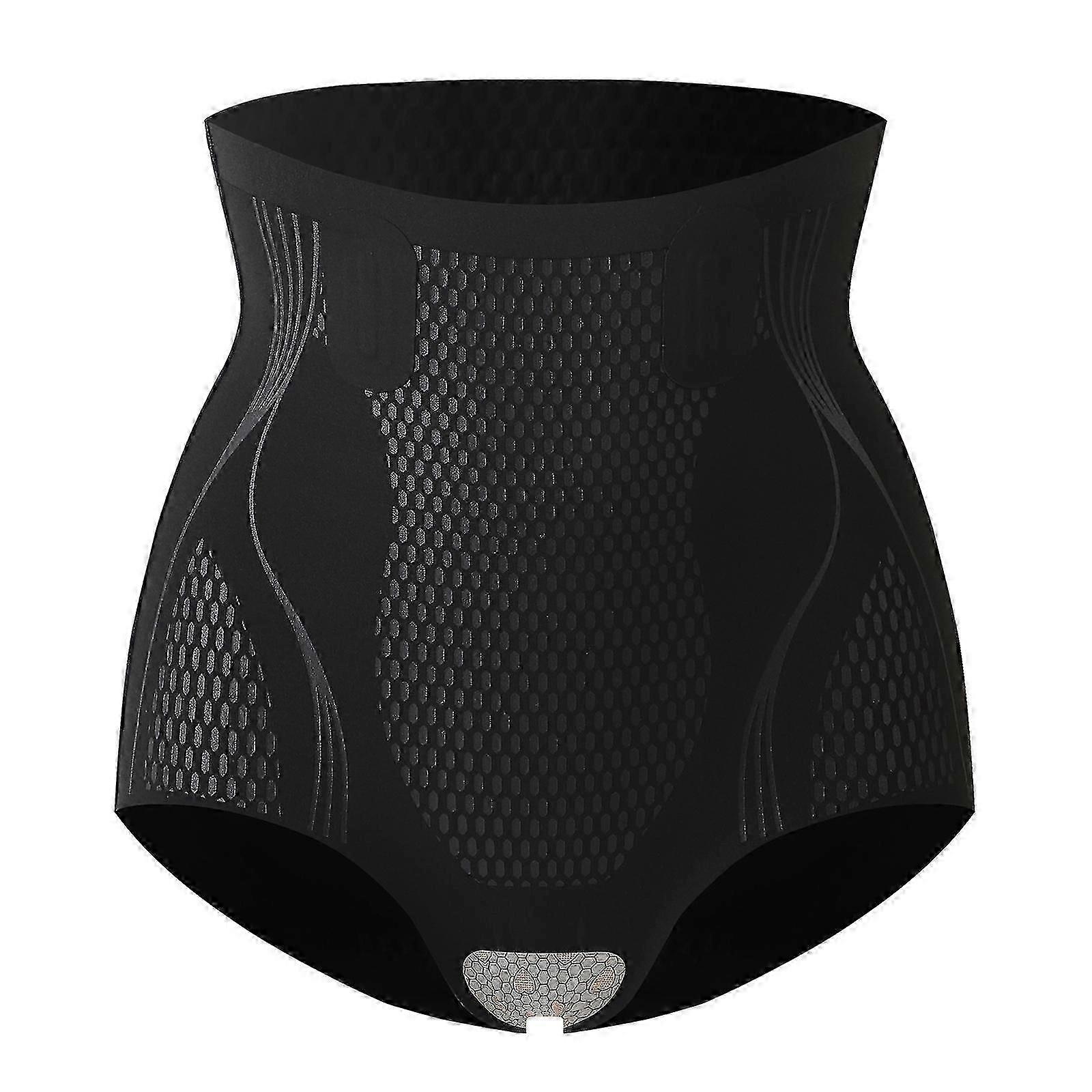 Ice Silk Ion Fiber Repair Shaping Shorts Tummy التحكم في البطن وتشكيل الجسم ملخصات عالية الخصر الجسم المشكل شورت للنساء-Yvan