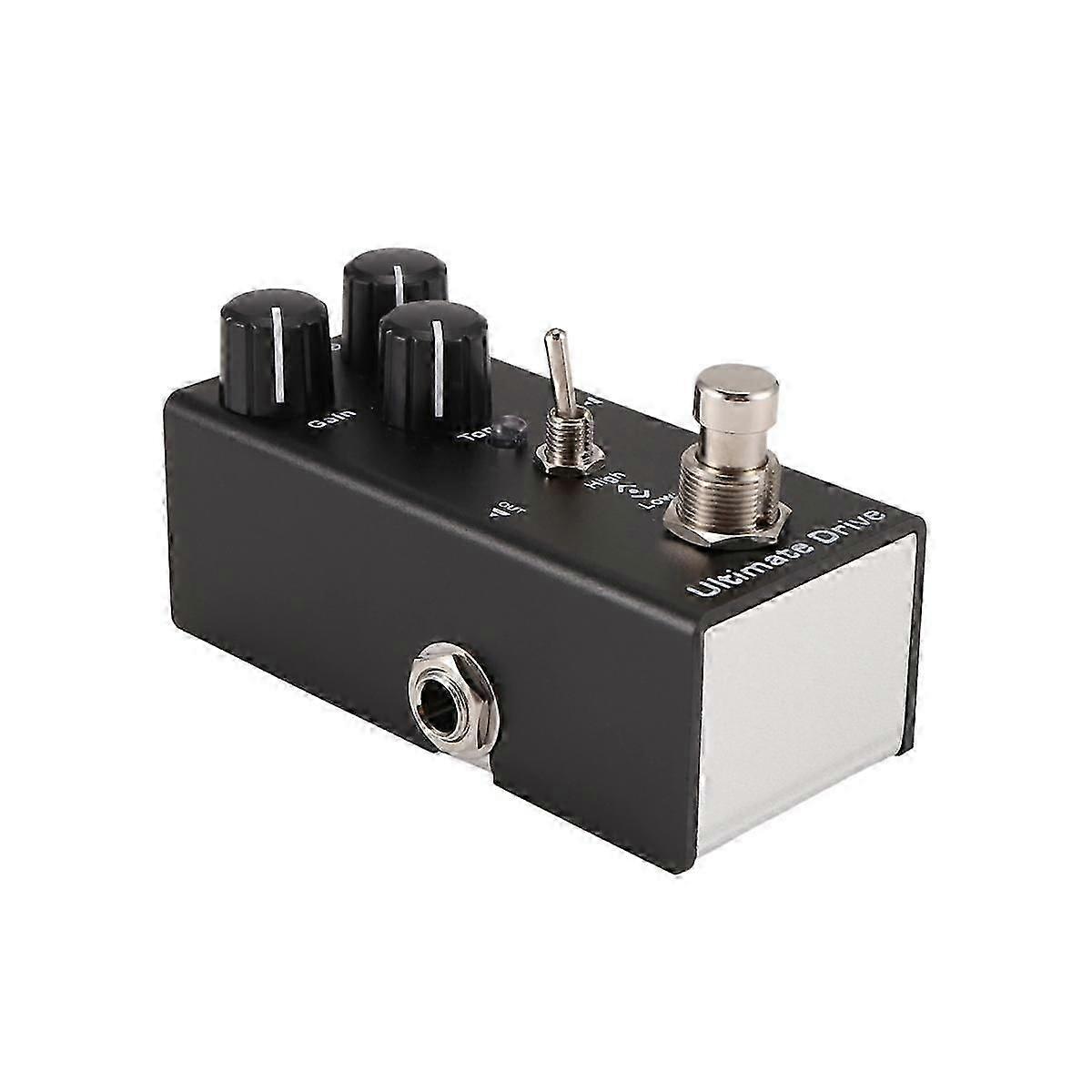 Mini Elgitarr Effektpedal Elgitarr Pedal Ultimate Drive för elgitarr