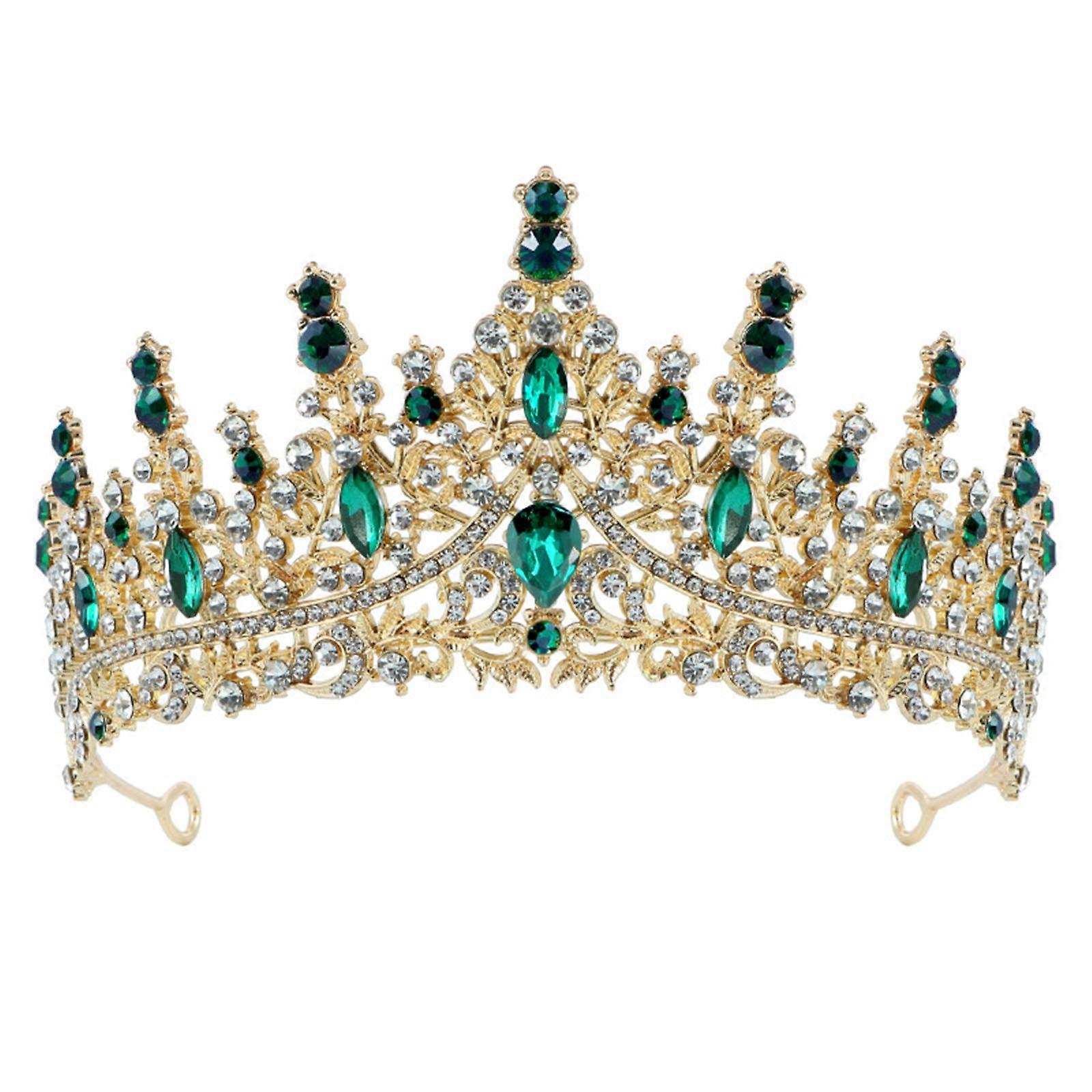 Luxurious Women's Crown with Rhinestones BirthdayParty Hairpieces