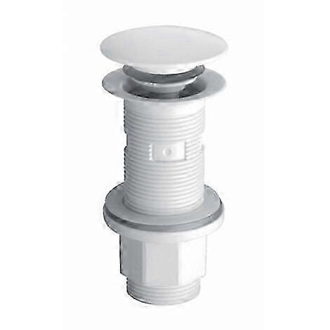 Universal Up Down Drain - White