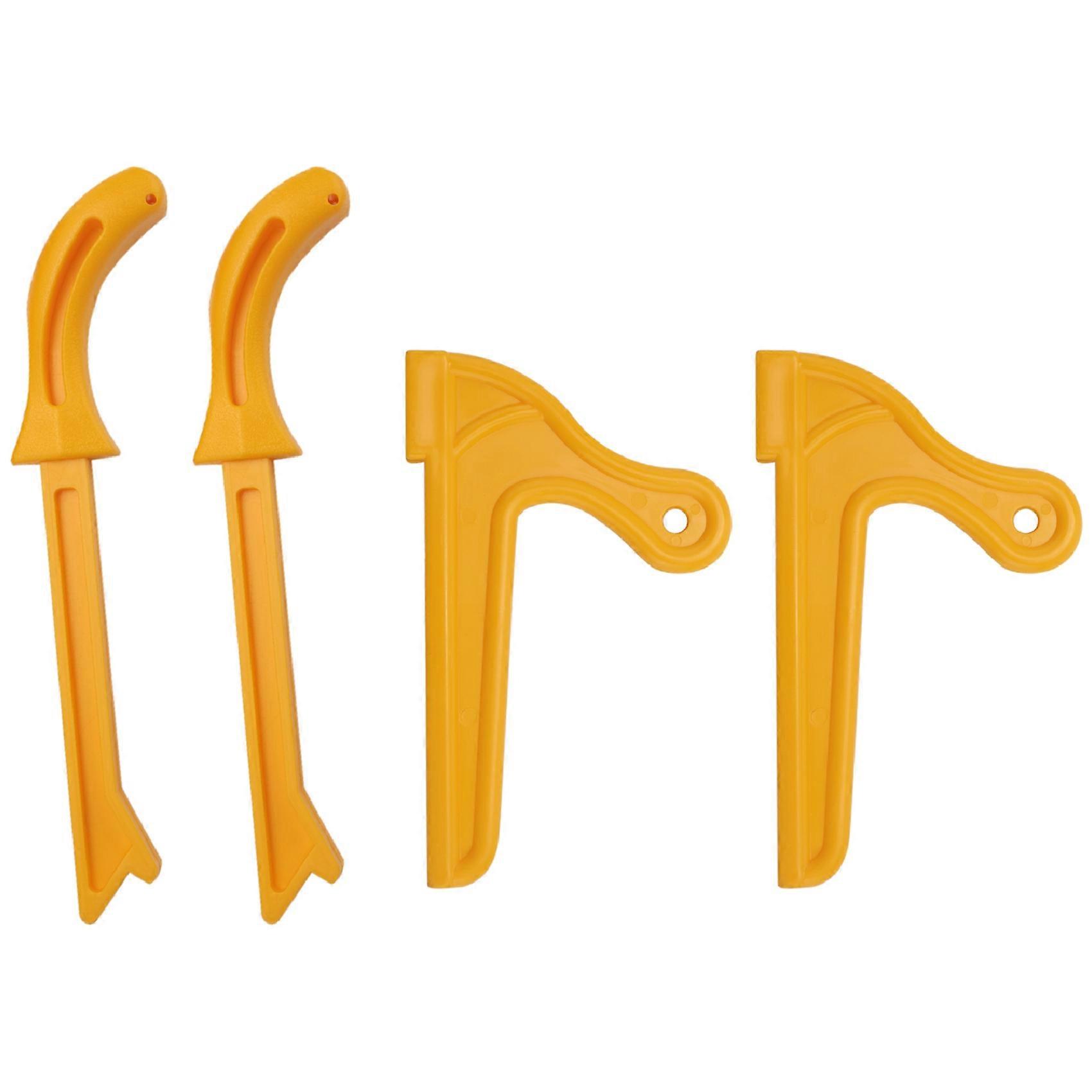 4Pcs Steady Jointers Table Saw Grip Push Stick Set Safety Block Tool