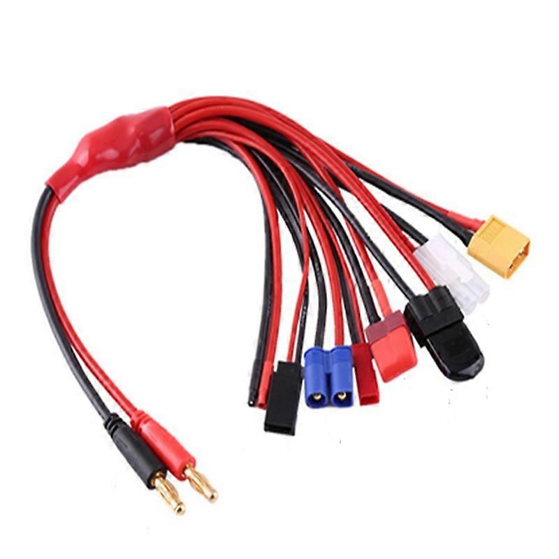 Model Airplane Car Model Lithium Battery One Tow Eight Charging Cable