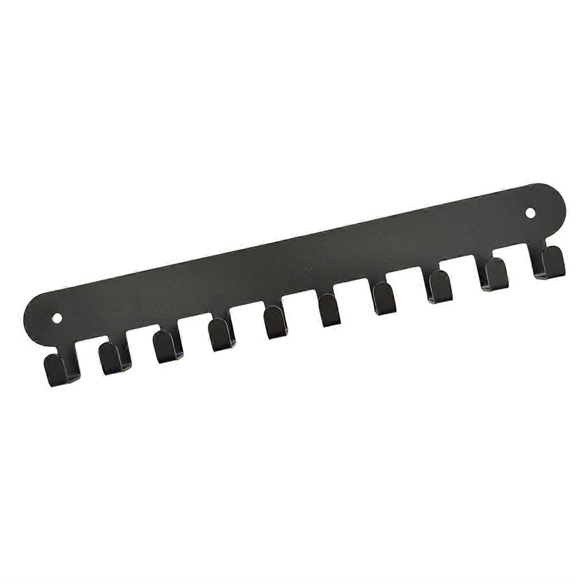 Iron Towel Hook Wall-Mounted Key and Coat Hook 10 hooks