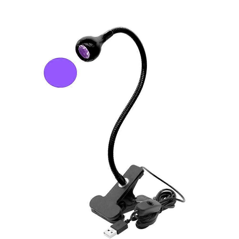 UV LED Black Light 395nm Upgraded Version Large Chip 2W for UV Gel Nail Curing and Nail Art Applications