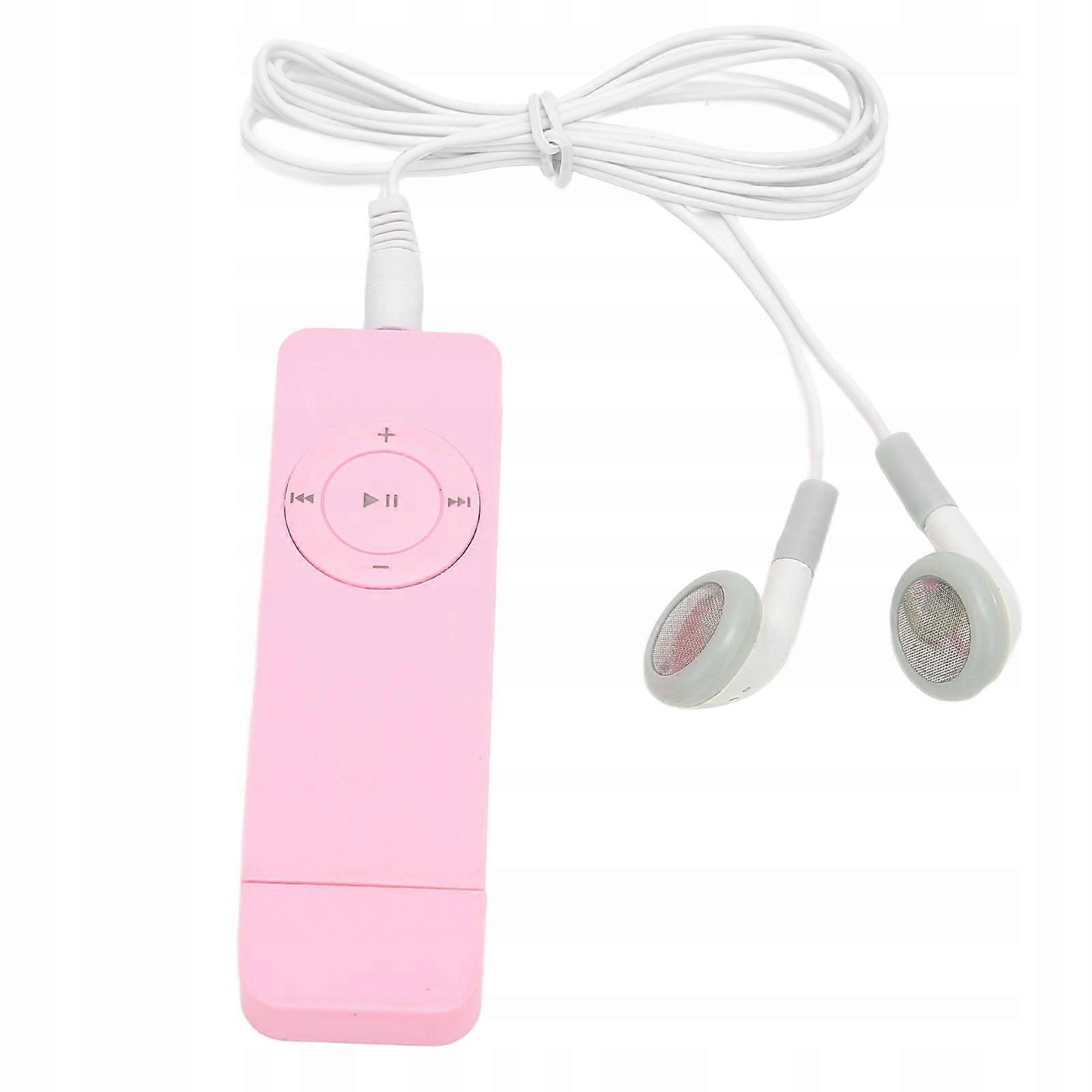 Mini Music Player Mp3 64 Gb Pink