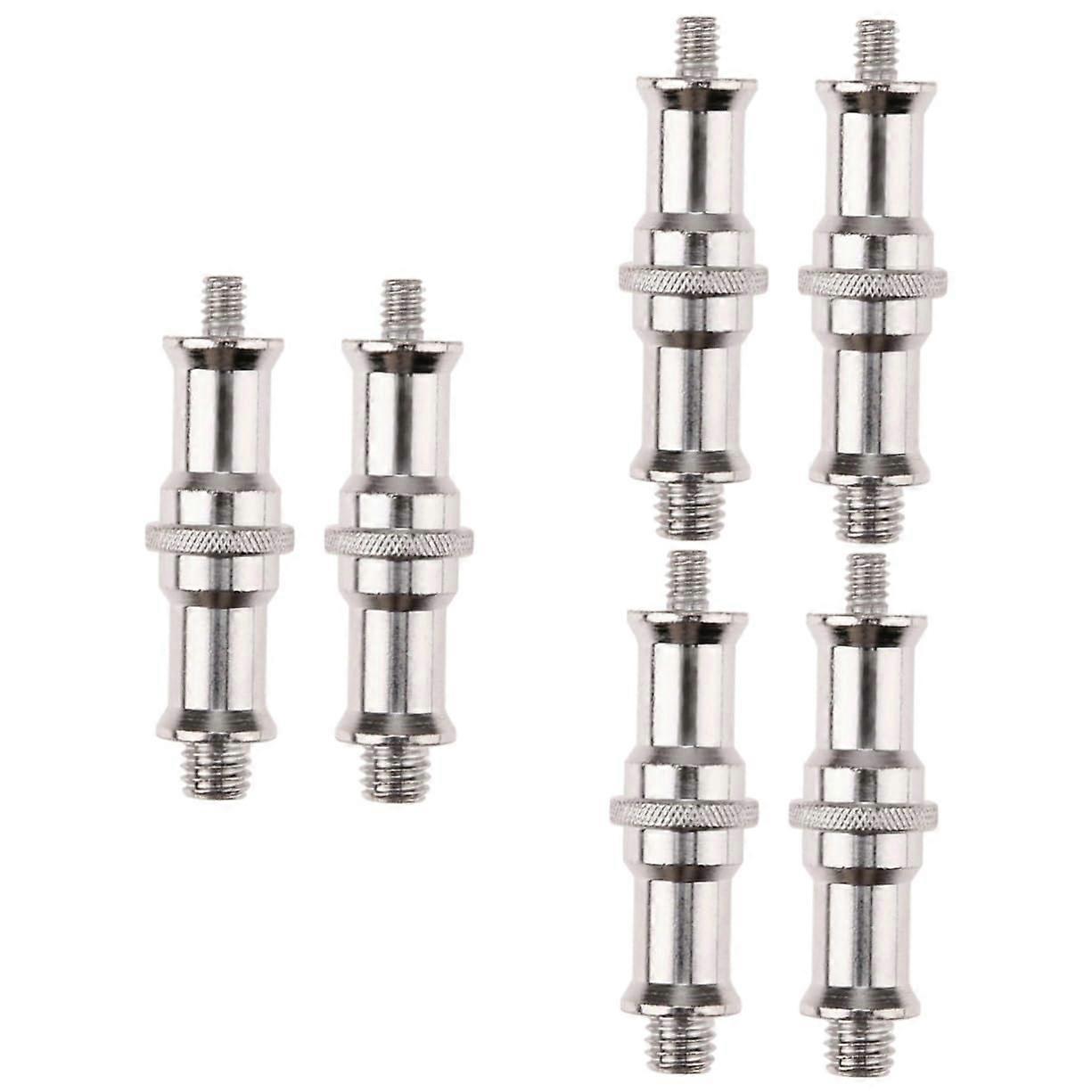 Flash Spigot 6 Pcs Studio Light Stand Screw Thread Stand 1/4 to 3/8 Tripod Screw Adapter