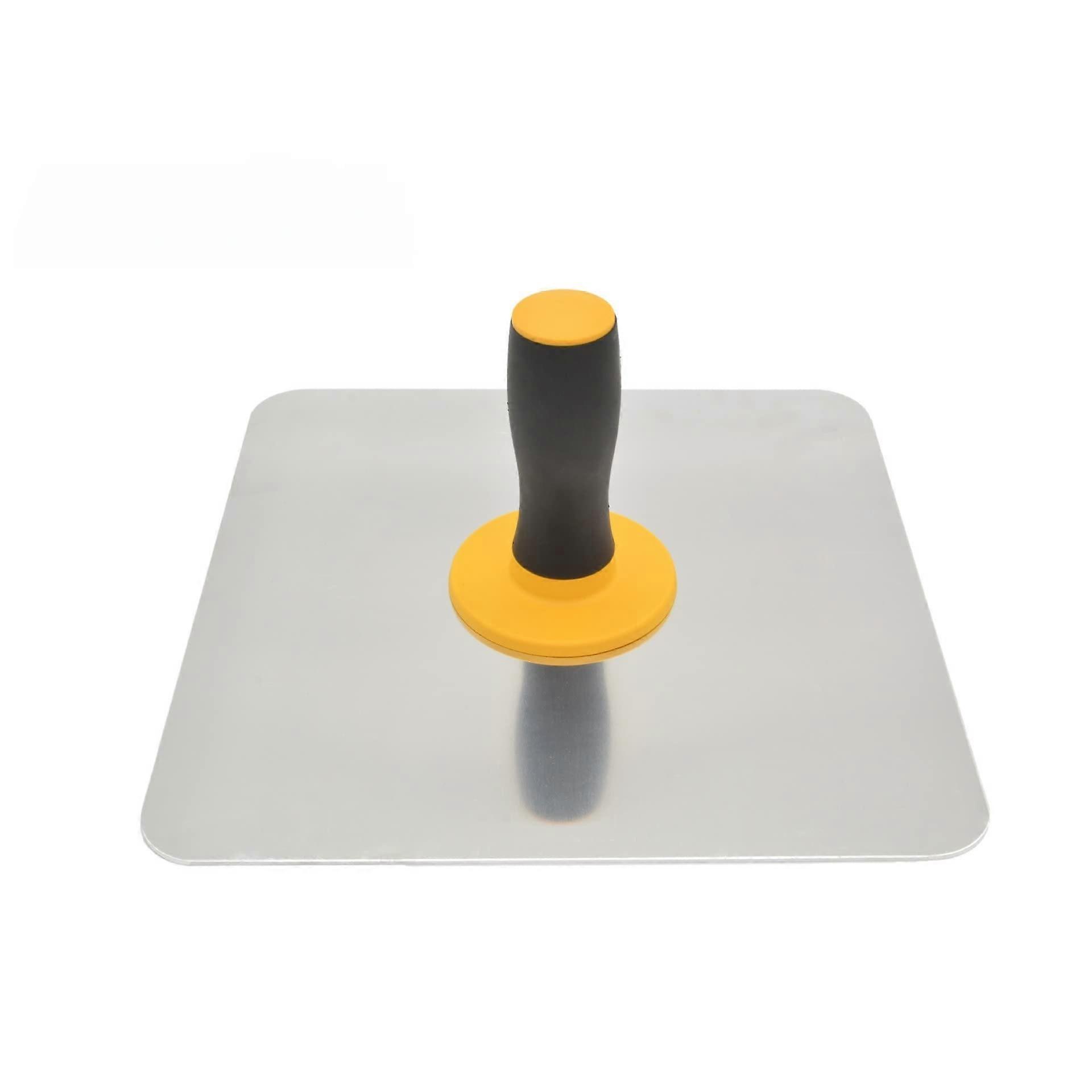 Masonry Hawk, Aluminium Plastering Hawk with Soft Grip Handle, Plaster Mortar Board Holder