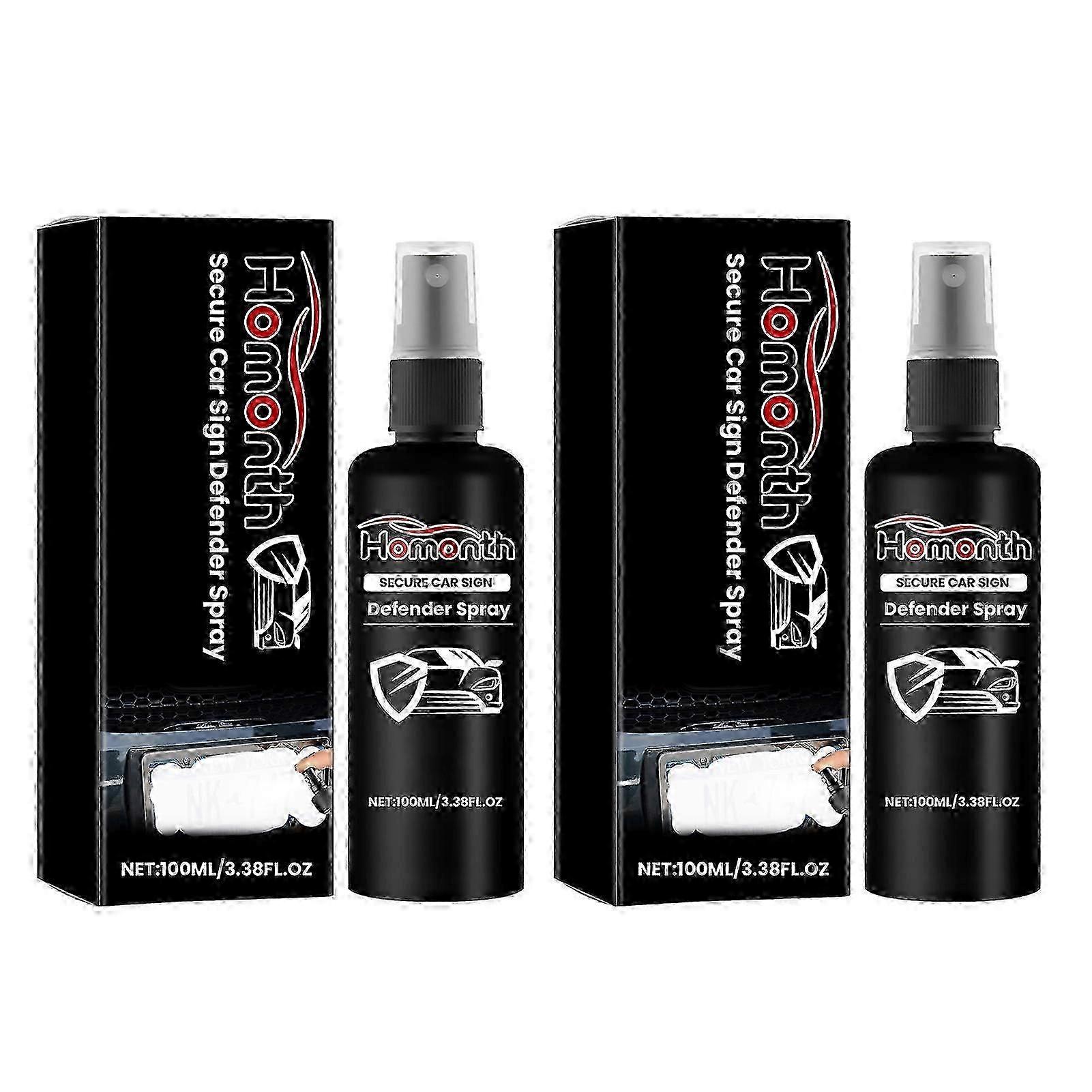 Invisibles Plaque d’immatriculation Spray Clear Coat Revêtement durable Invisibles Défense Plaque d’immatriculation Spray Voitures Accessoires Femmes