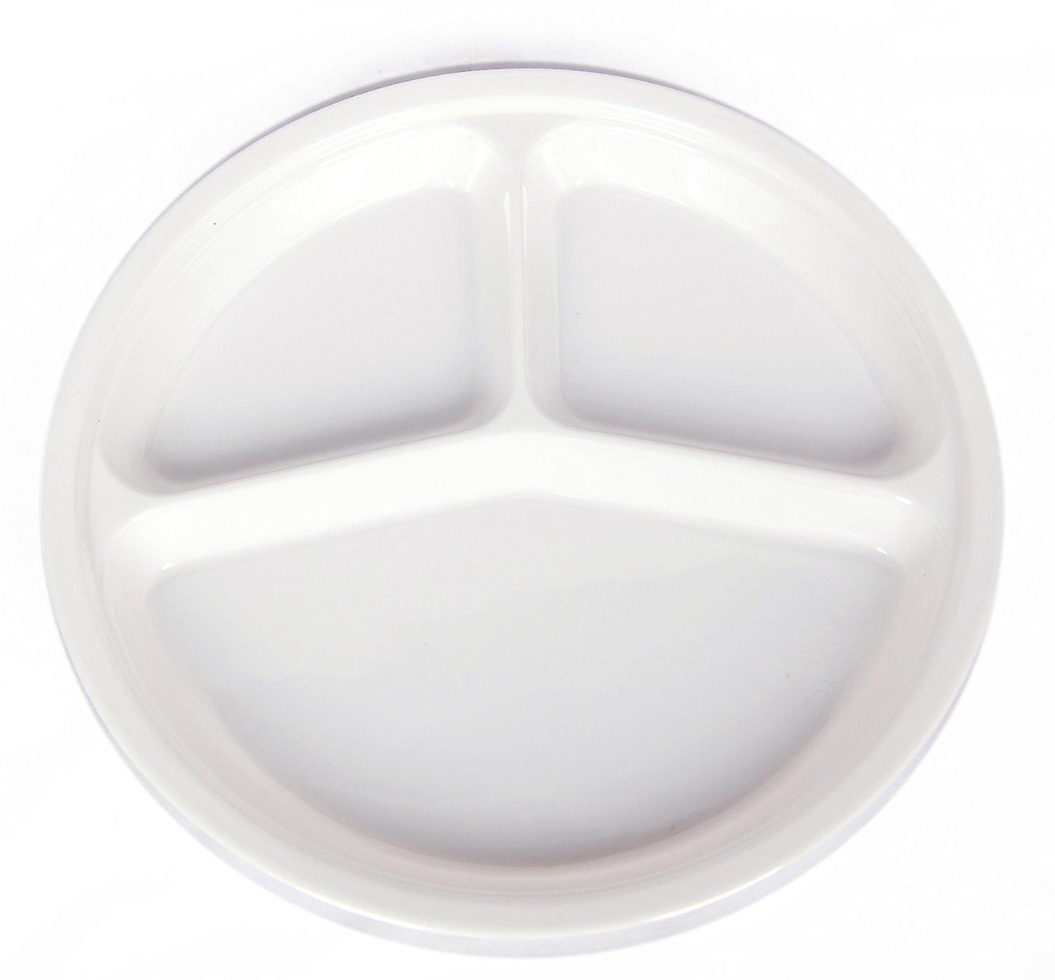 Partitioned Scoop Dish Melamine, Each