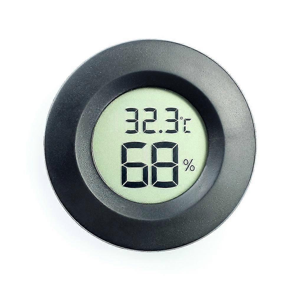 2in1 Mini Lcd Digital Temperature Humidity Meter Detector Thermograph Indoor Instrument Dropship