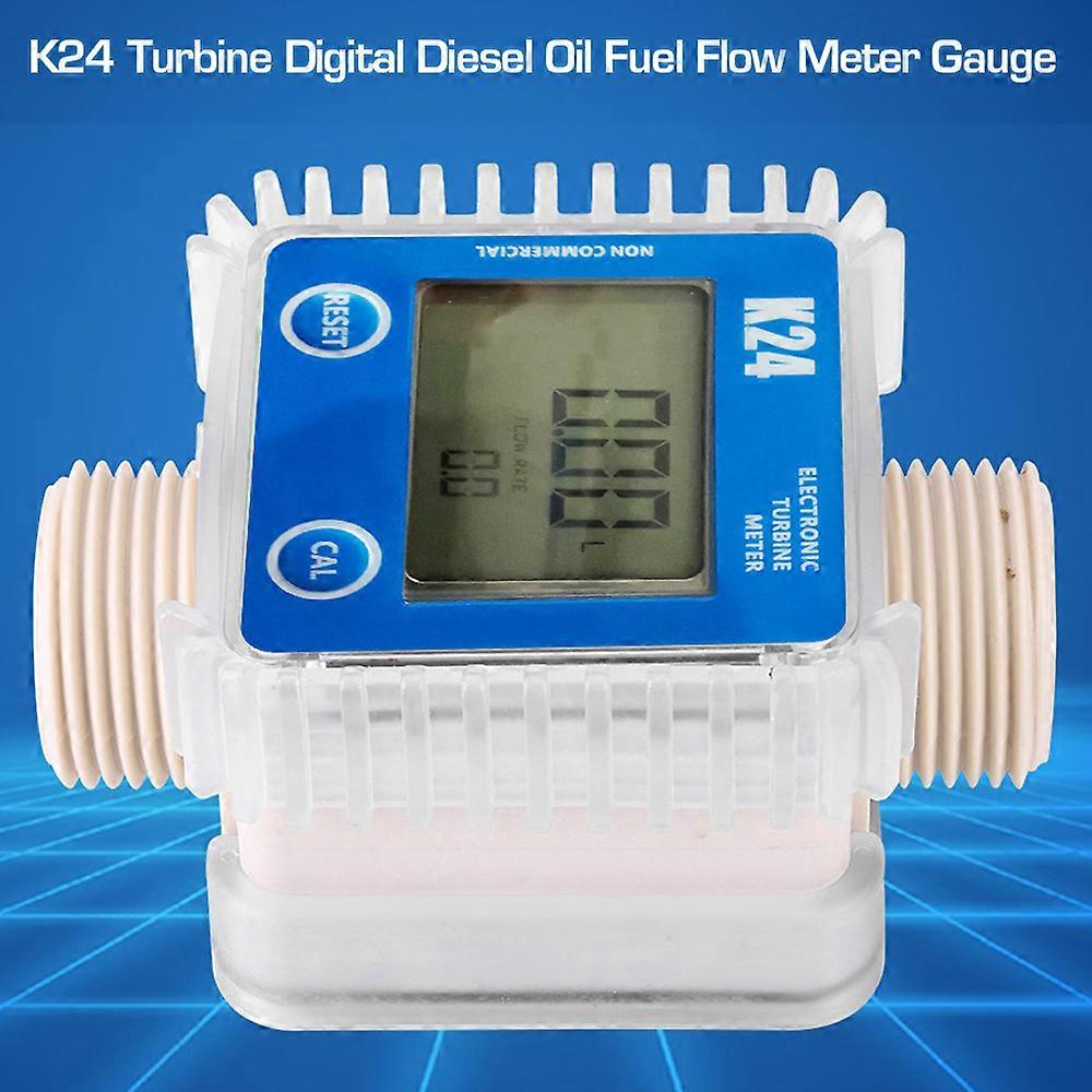 Digital Turbine Flowmeter for Diesel & Chemicals | High Accuracy, Easy Operation, LCD Display