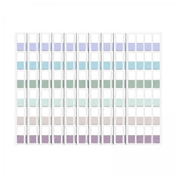 2x Color Sticky Index Tabs Labels Memo 4 4x240pcs Retro