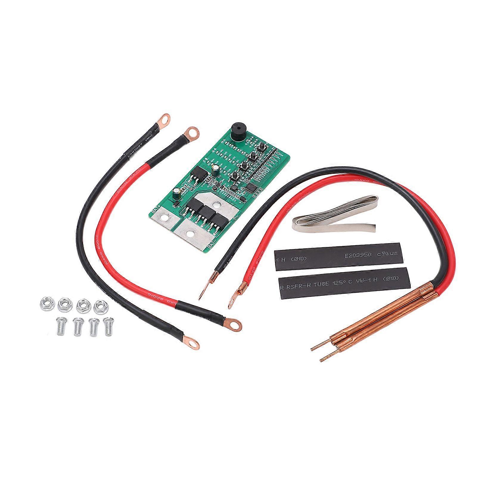 Intelligent Spot Welder Control Board 6 Gear Adjustable Battery Welding Controller Module 6.516V