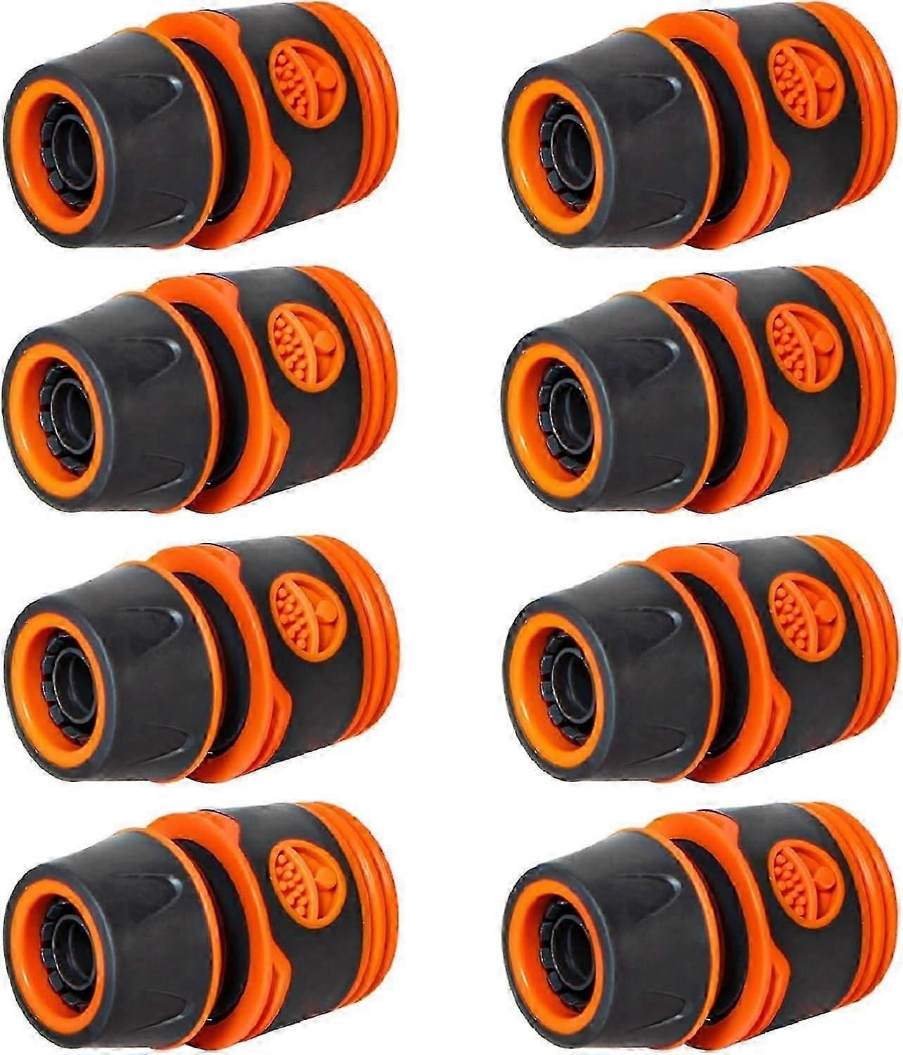 8 Pieces Hose Connectors 1/2 Hose Quick Connector