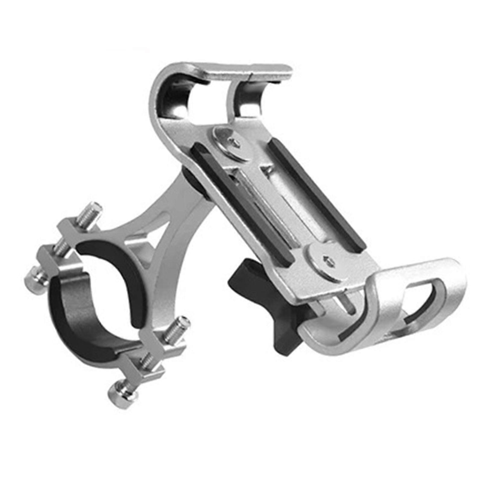 アルミニウム合金バイク電話マウント360度回転可能な耐衝撃性ホルダー電気自動車オートバイサイクリングライディング用