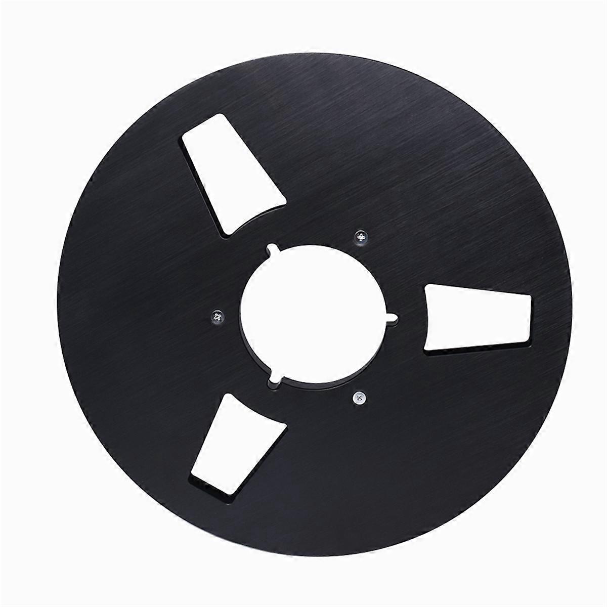 3 Hole 10.5inch Open Reel Audio Tape Empty Hub Reel-to-Reel Recorders with Disk New Aluminum Access