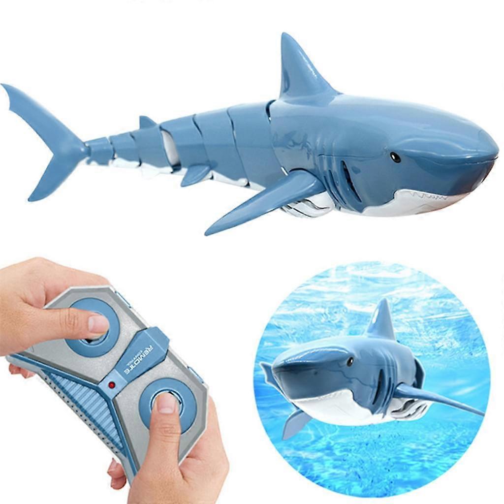 2.4G Remote Control Simulation Shark Boat, Underwater Remote Control Electric Speedboat