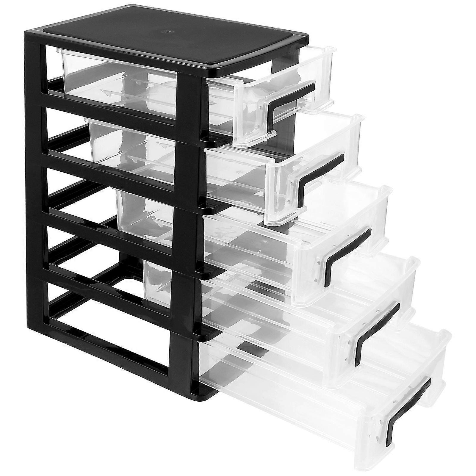 Plastic Drawer Storage Unit, Cosmetic Jewelry Management