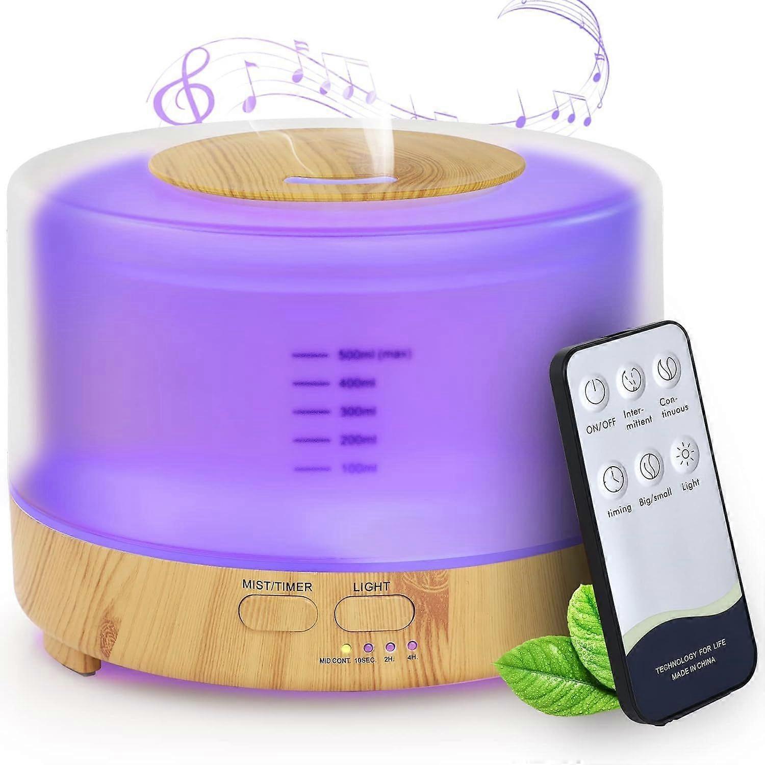Bluetooth Aromatherapy Diffuser 500Ml, Humidifier