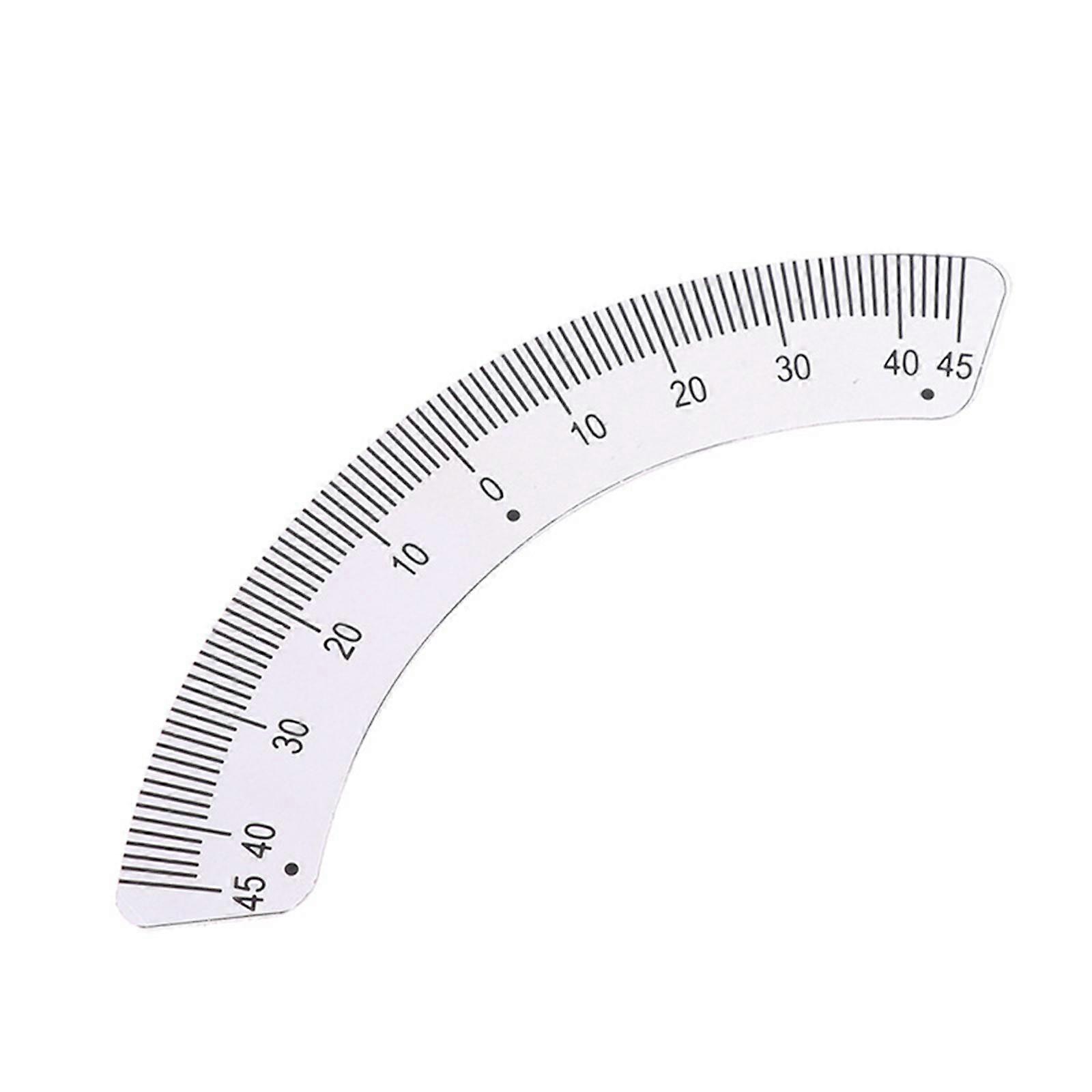 Milling Machine Protractor Bi Directional Turning 45 Degree Angles Ruler