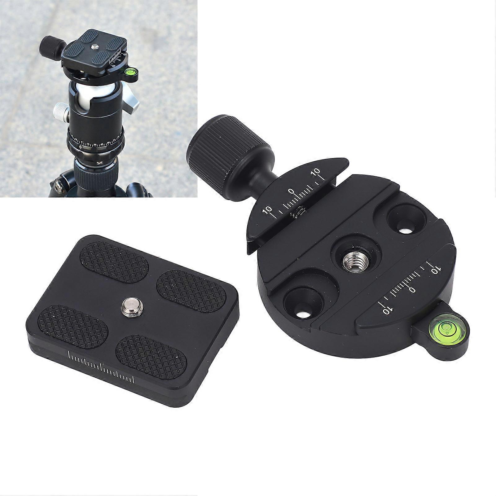 Camera Quick Release Plate Professional Standard Lightweight Camera Tripod Mount Adapter for Interchangeable Lens Digital Camera 