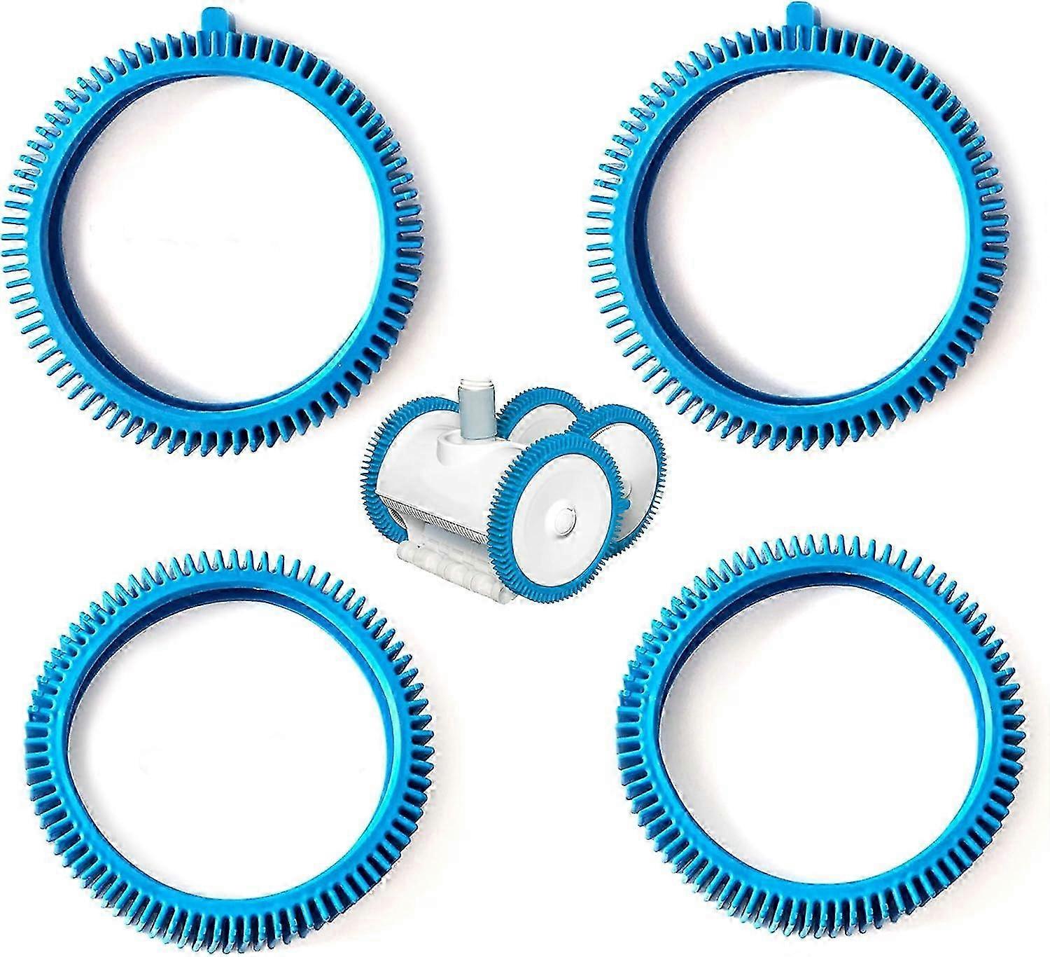 Front and Rear Tire Combo Kit | Compatible with PoolCleaner Front Tire Kit with Super Hump 896584000-143 (2-Pack)