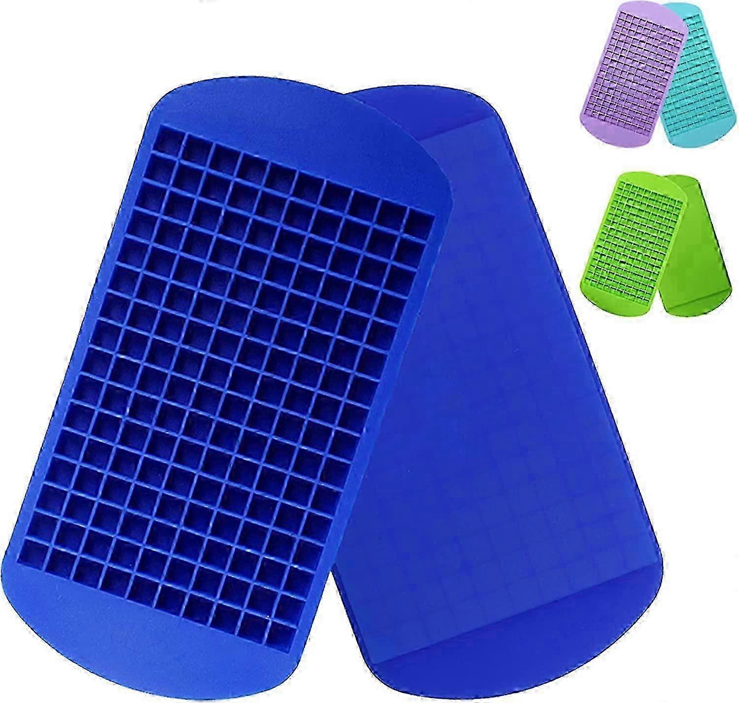 2 Pack Mini Silicone Ice Cube Trays