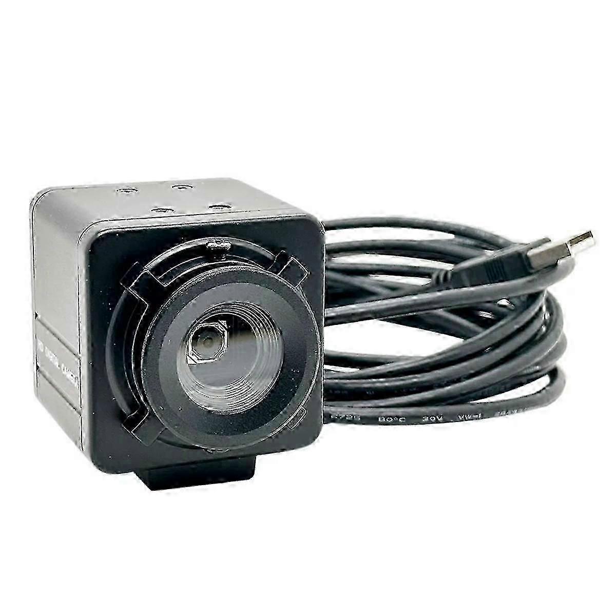 كاميرا ويب صناعية بدقة 4K USB لأجهزة الكمبيوتر المحمولة وكاميرا فيديو 8 ميجابكسل مع ضبط تلقائي للصورة ومستشعر IMX179 OTG UVC وتوصيل وتشغيل