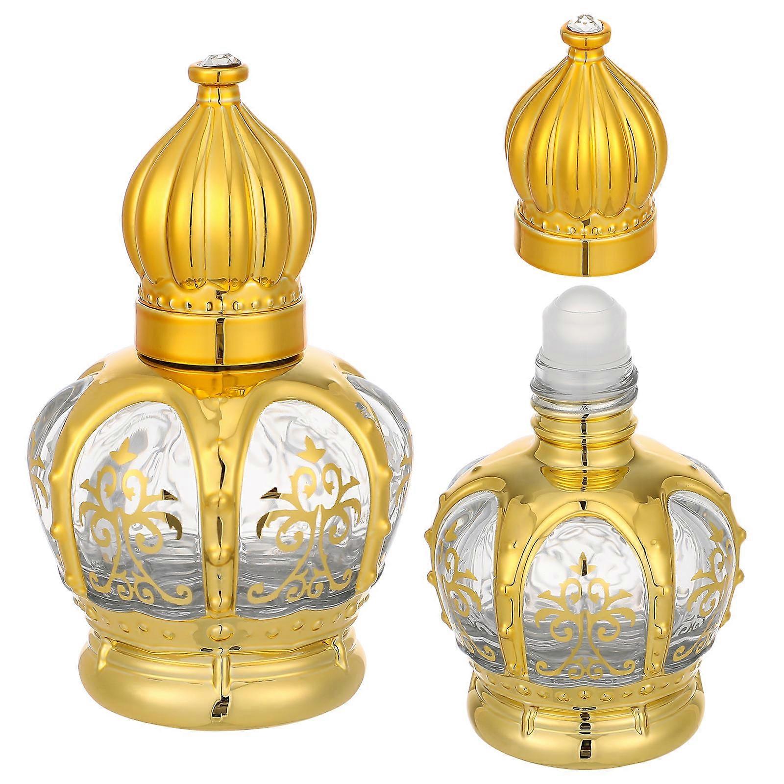 Glass Roller Bottles for Essential Oils and Perfume – Refillable, Leak Proof Roll On Containers with Smooth Rolling Beads for Aromatherapy and