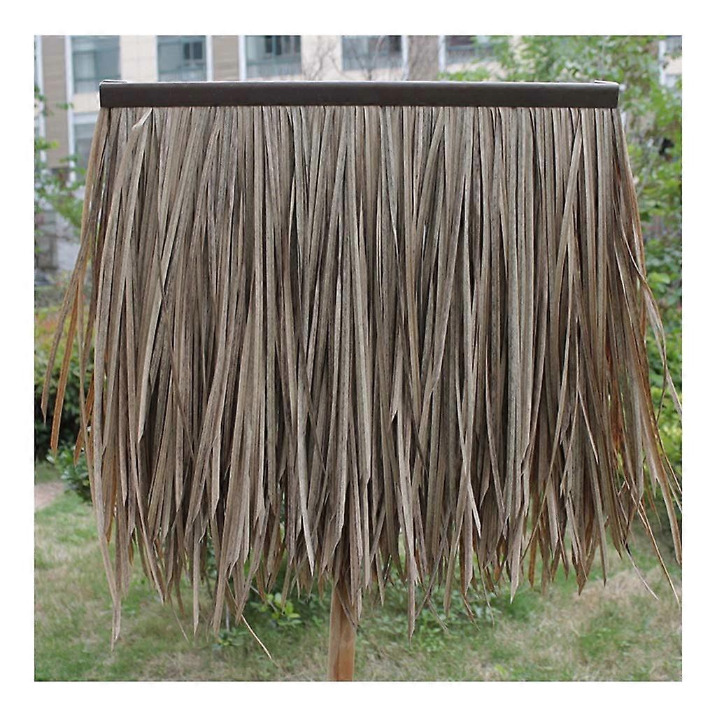 Simulation straw tile fireproof artificial plastic straw tile pavilion thatched grass house Ref: 5962