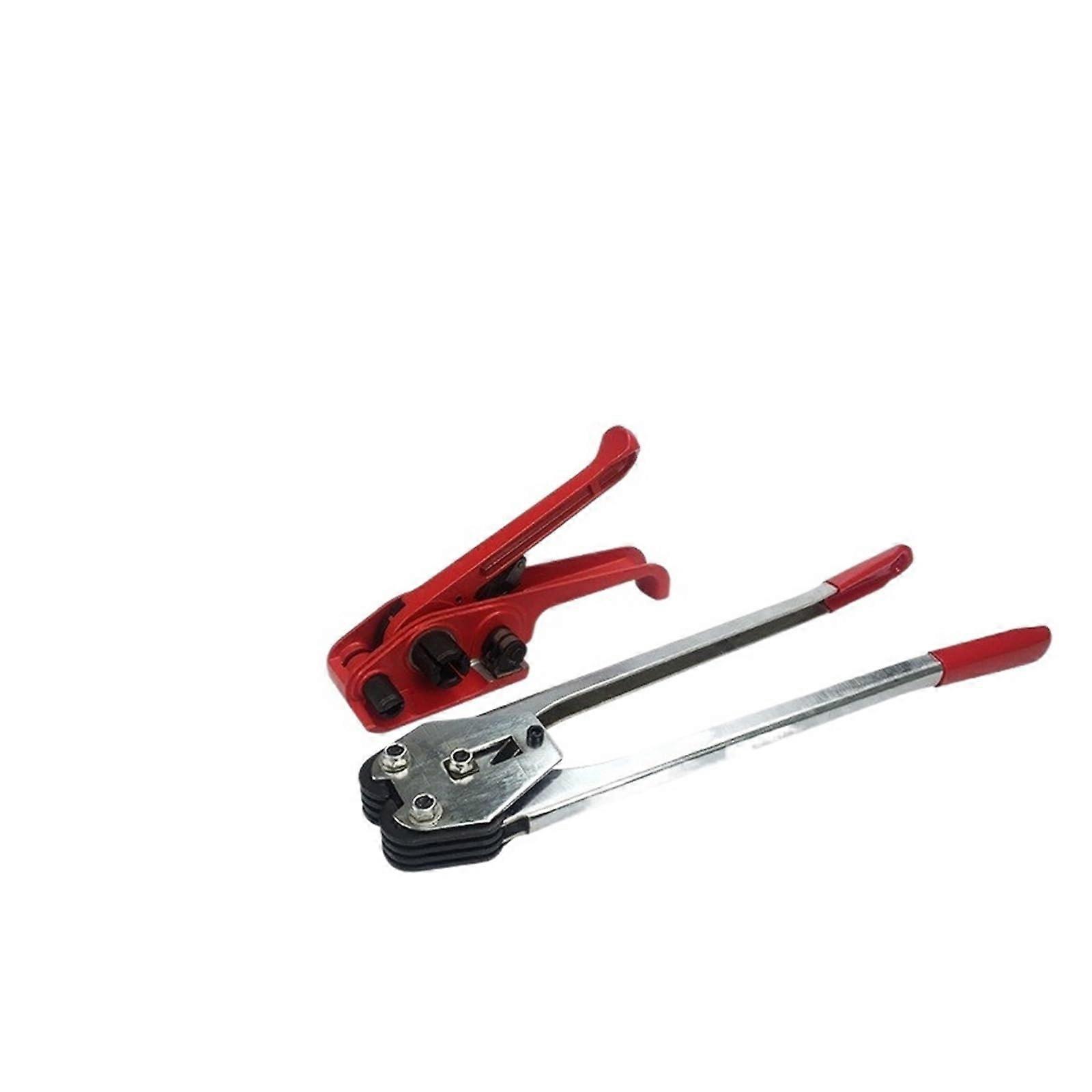 Pallet packaging strapping band set, plasticsteel strapping machine, tensioner, strapping tool, packing pliers Red