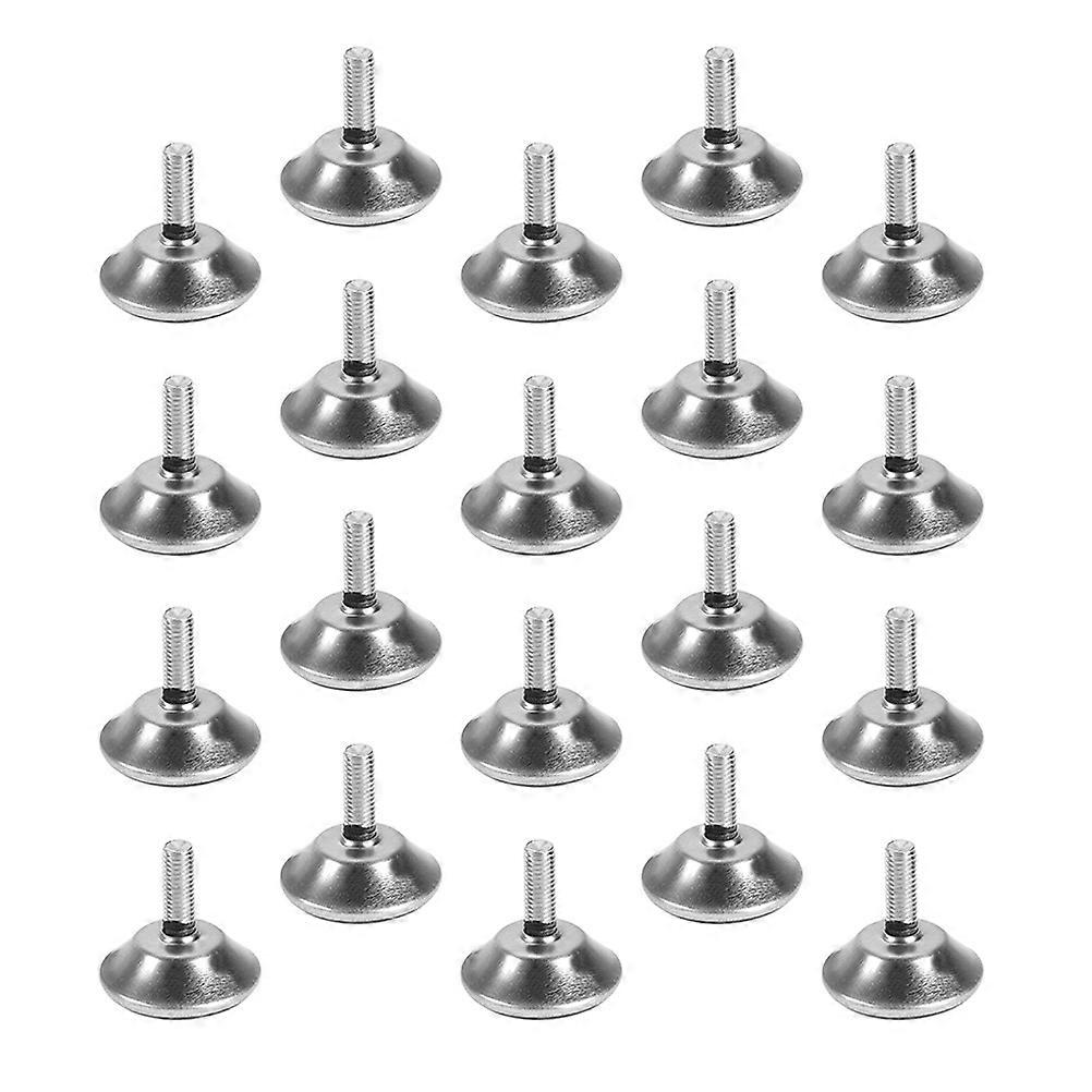 Table Leg Pads Furniture Levelers Anti-Sliding Home Use Furniture Owners Plastic Material 20Pcs
