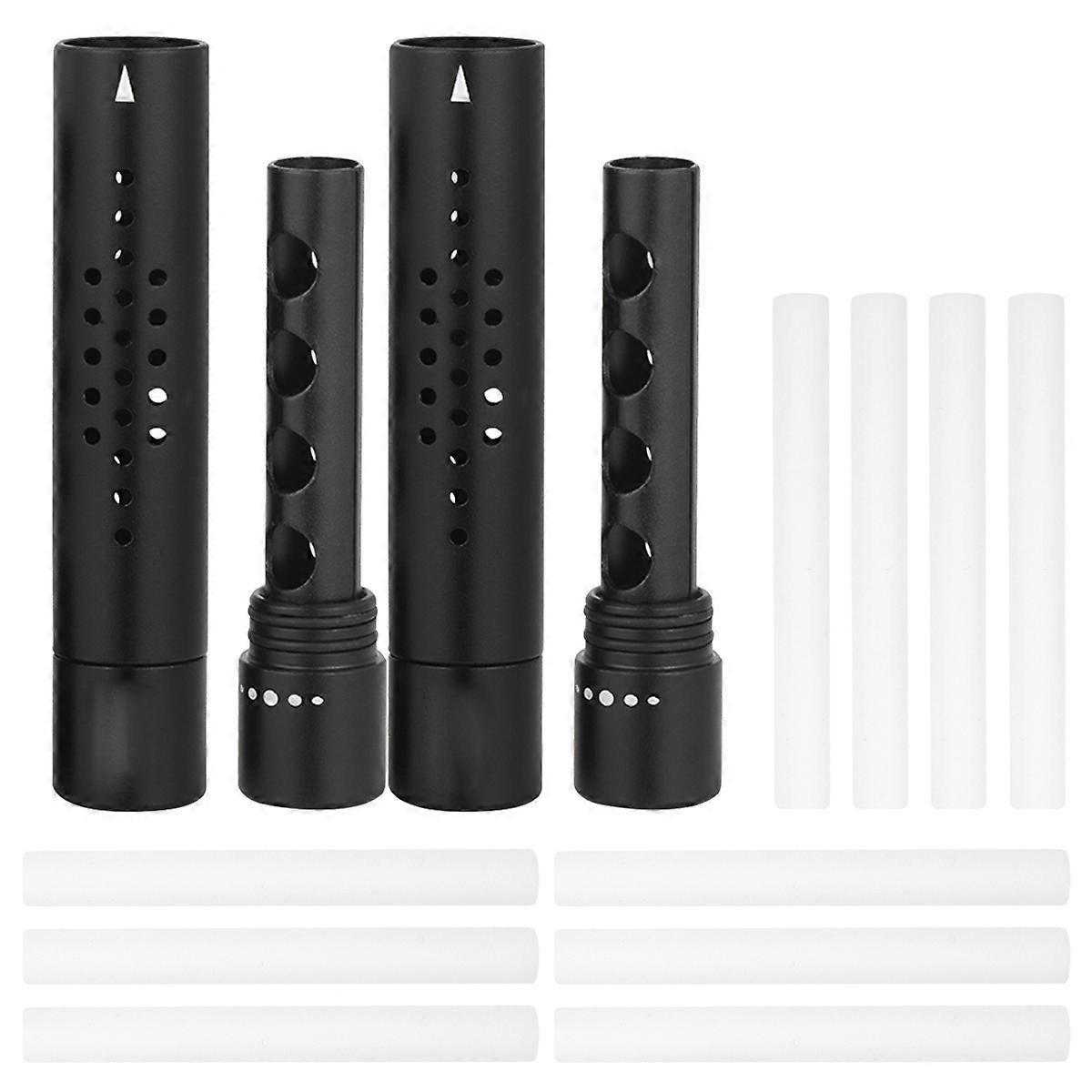 Car Perfume Accessories Metal Car Freshener Diffusion Control 8.00X4.00X1.40cm 2Sets