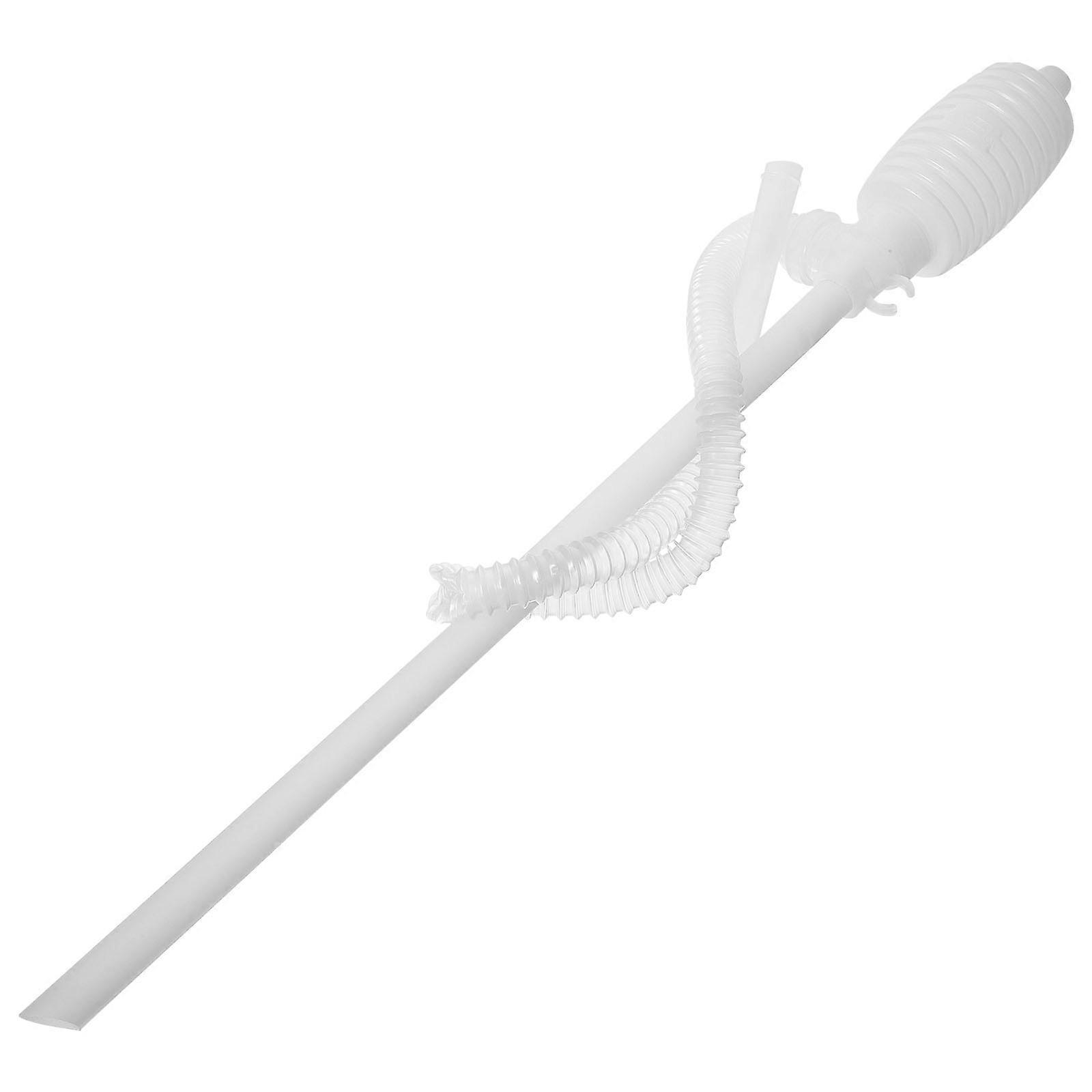 Manual Oil Siphon Pump for Gasoline, Fuel, and Liquid Transfer – High Flow, Thickened Design, Efficient Liquid Extraction