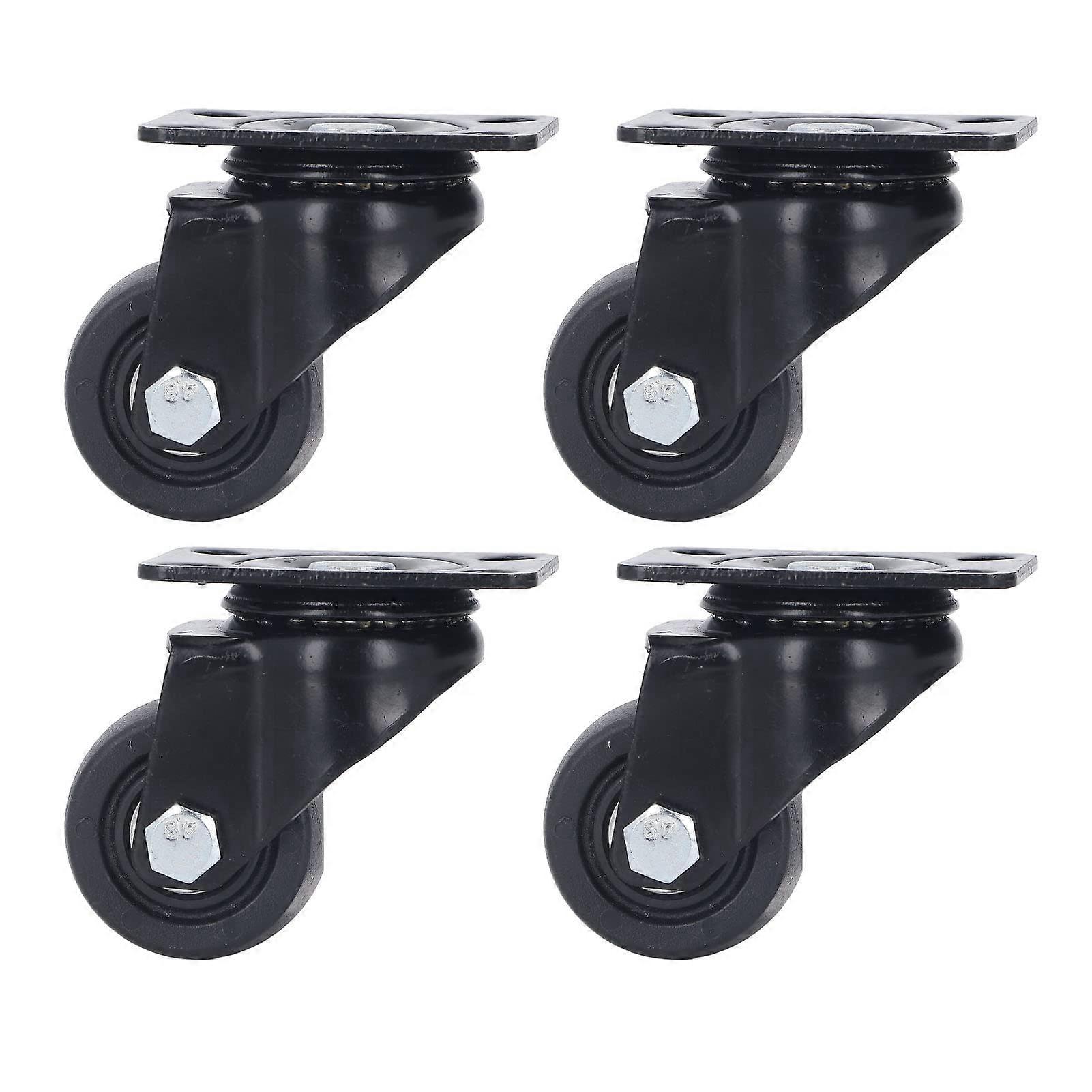 LenkrollenSet, Nylonrad, Doppellager, 300 kg load capacity, TrolleySet