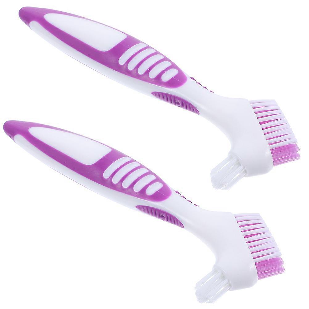 Turtle Cleaner Brush Turtle Shell Cleaning Tool For Pet Care Ergonomic Handle 16.00X5.00X1.50Cm Shell Cleaning 2Pcs