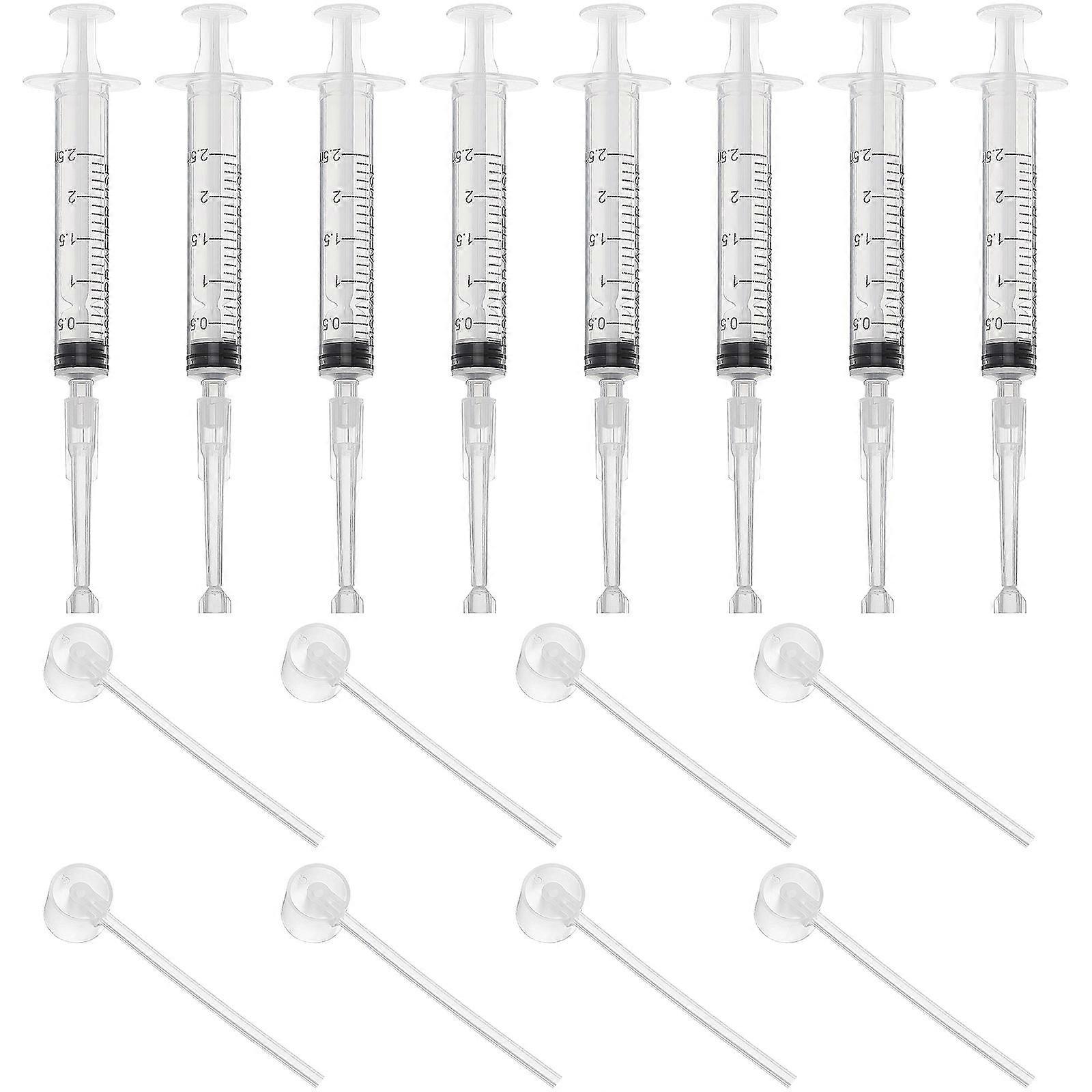 Perfume Dispensing Tools Daily Use 8 Dispensing Cylinders Tight Seal 11.50X2.20X1.50CM 1Set