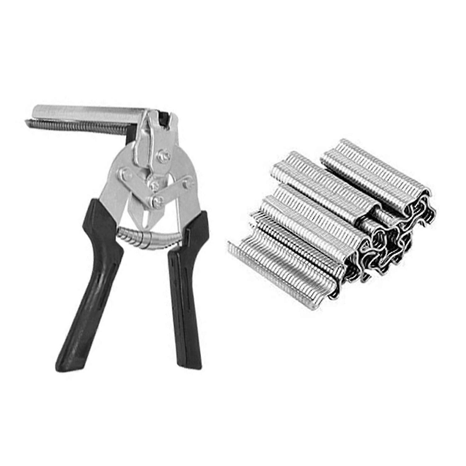 Type M Nail Cages Clamp with 600 Regular M Nail, Portable Cages Assembling Tool, for Framing Carpentry