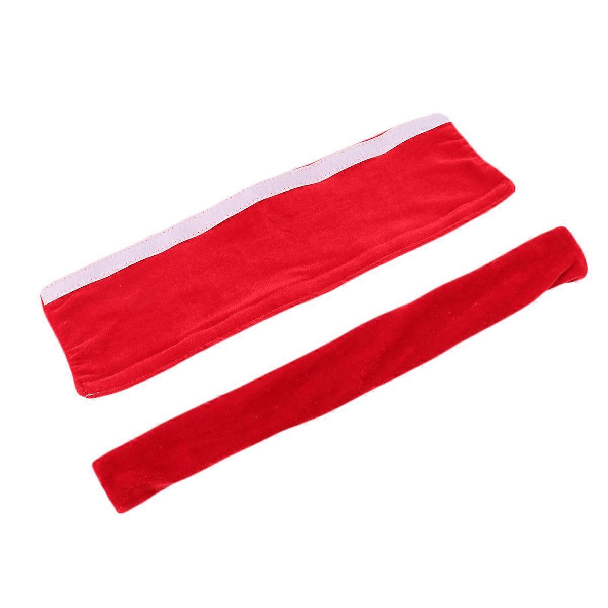 Refrigerator Door Handle Protectors Fridge Handle Covers Set Red Protective Washable Reusable 2Pcs