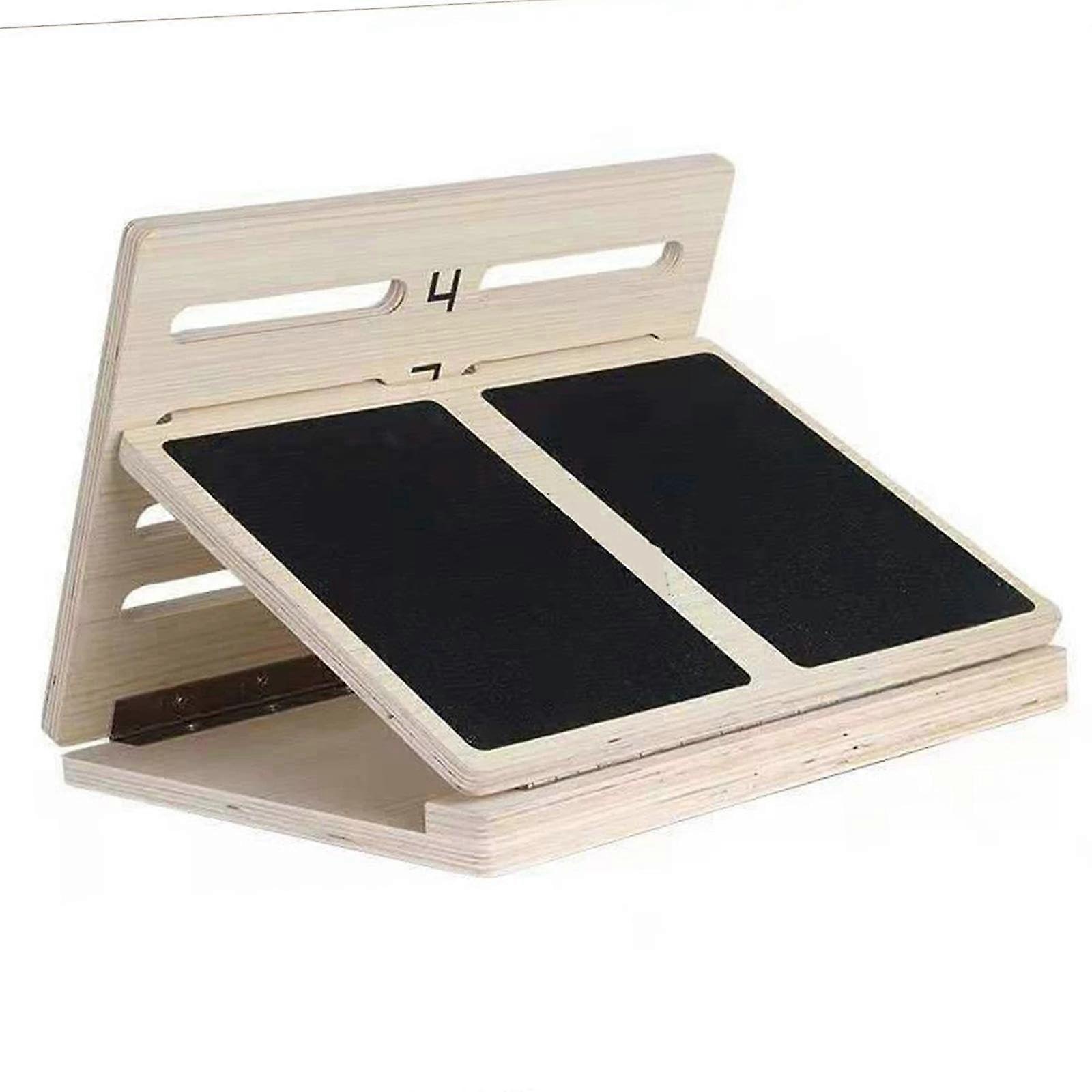 Calf Stretch Incline Board Adjustable Non-Slip Surface For Knee Training Leg Exercises