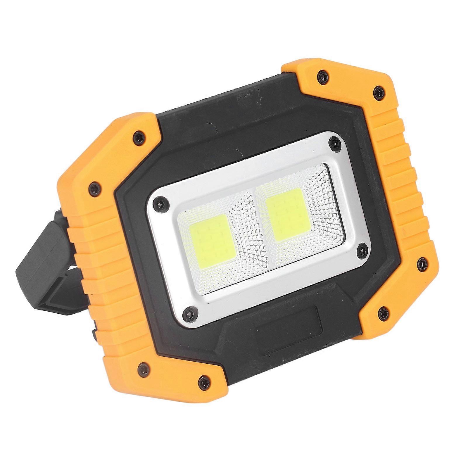 Innovative Work Light, 30W 2000LM Portable Lighting Solution, Battery Operated Flood Light, Emergency Power Bank Feature for Various Needs