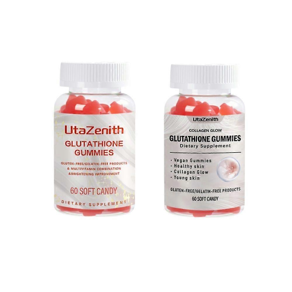 L, Glutathione (containing vitamin C and vitamin B12), daily supplement, combination pack