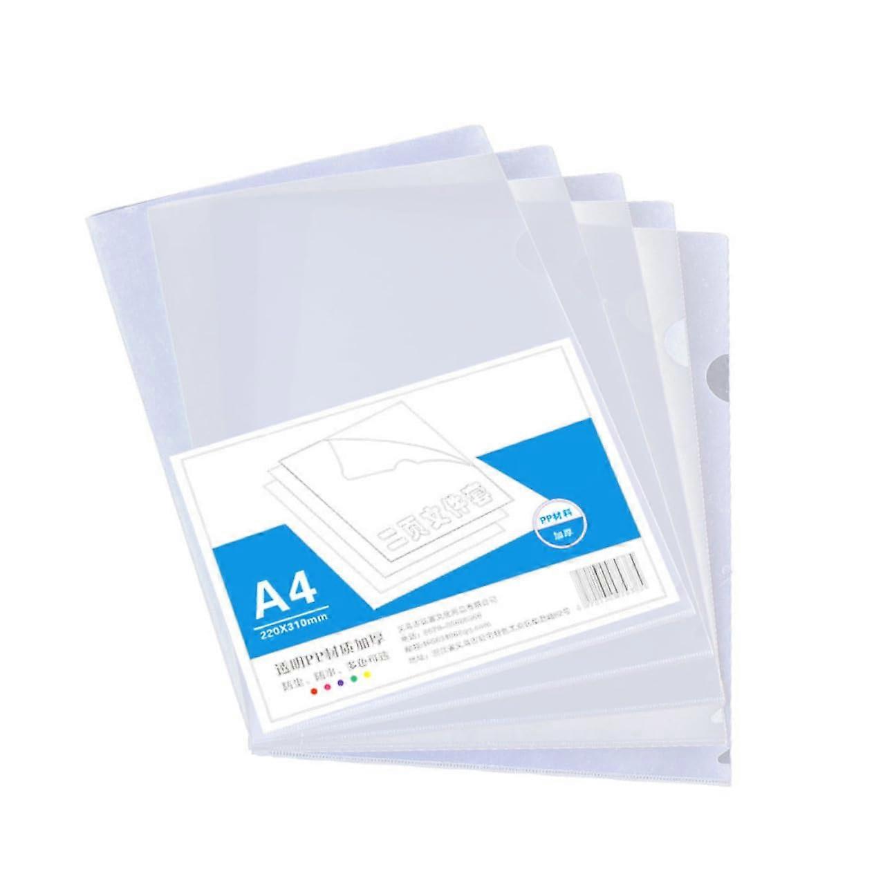 40 Pieces Transparent Clipboards for Sturdy Clipboard for School, Office, and Home for Notes and Document Organization