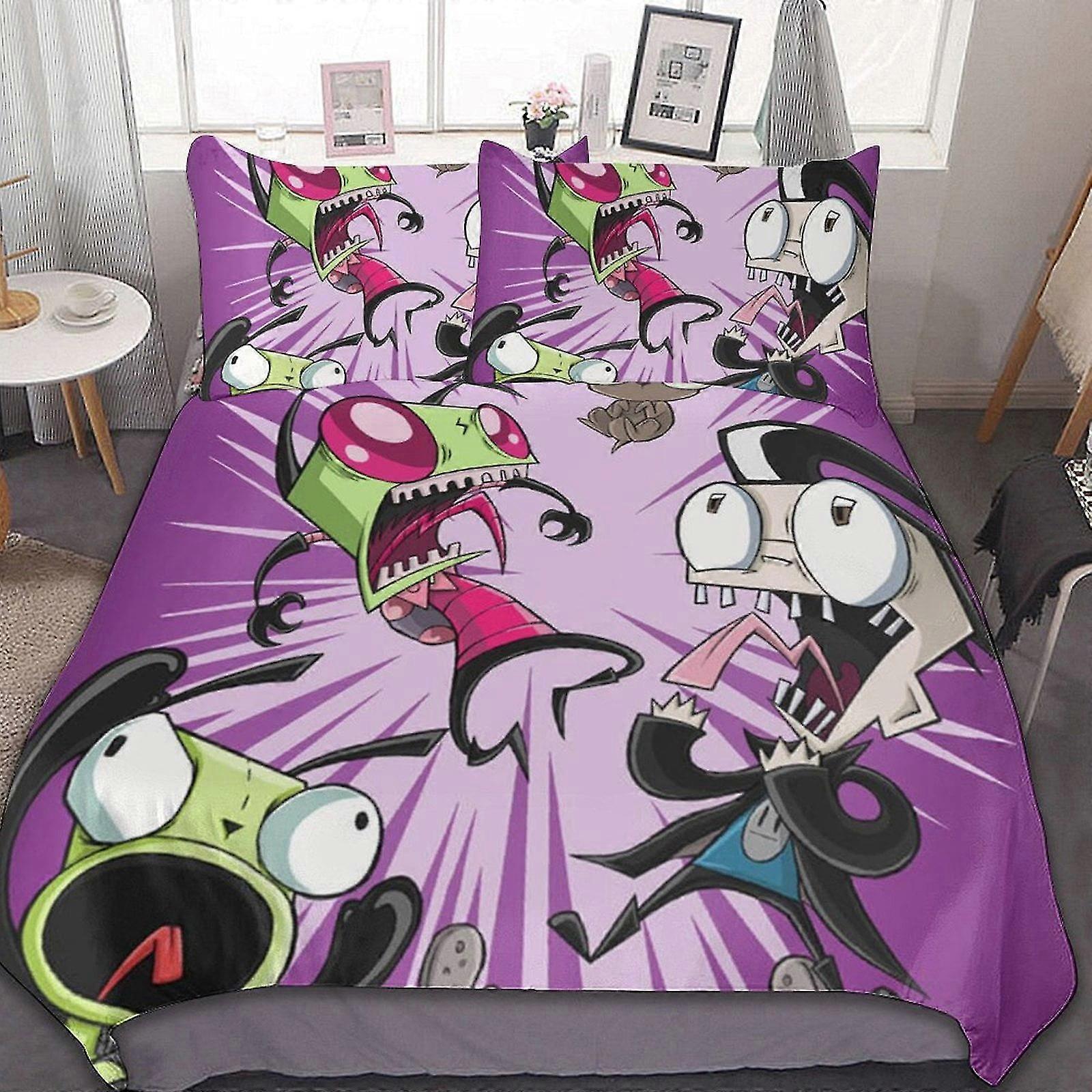 Zim Gir 3-Piece Bedding Set - Soft Comforter with Duvet Cover and Pillowcases for Bedroom D��cor Gifts