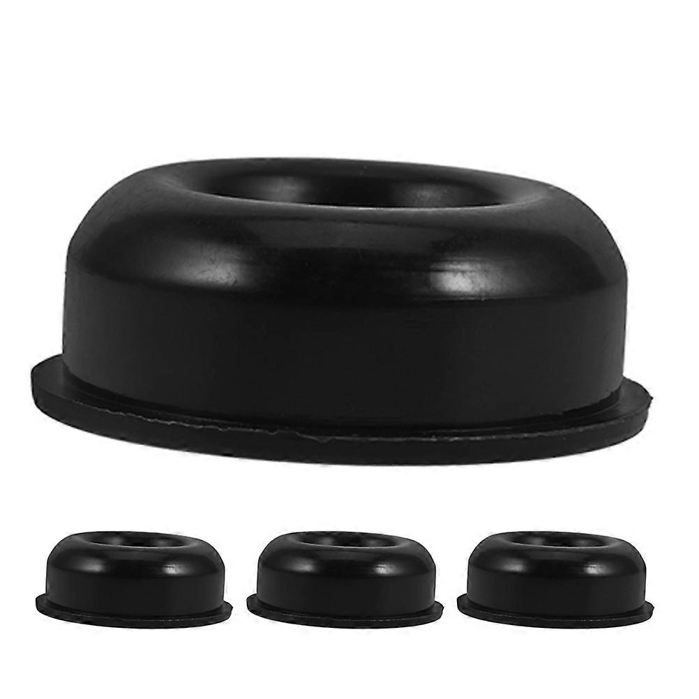 4pcs Kickboxing Bags Base Covers Durable Water Inlet Plug Parts for Enhanced Training Effectiveness in Boxing and Martial Arts Activities