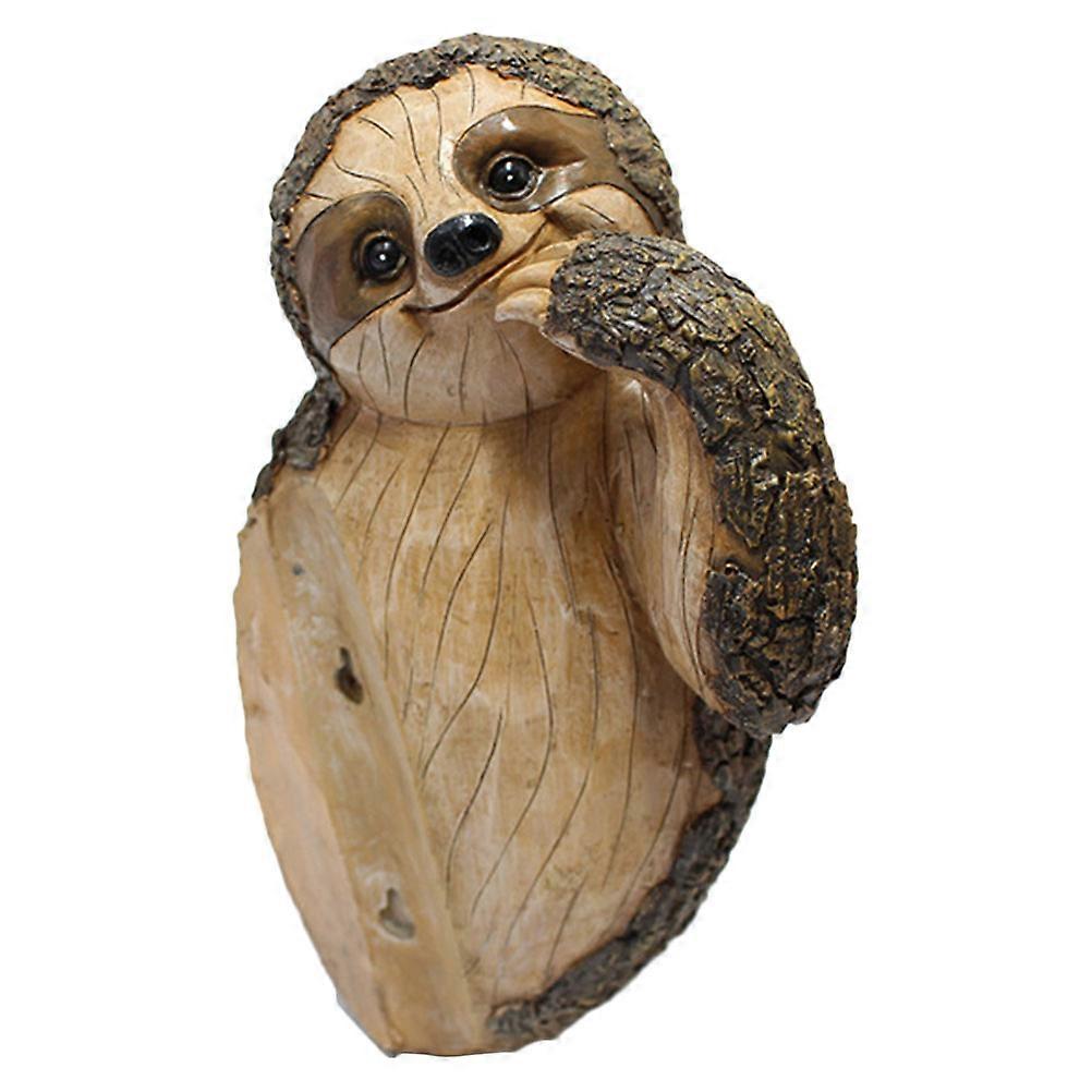 1pc Resin Bradypod Shape Decoration Statue for Ornament