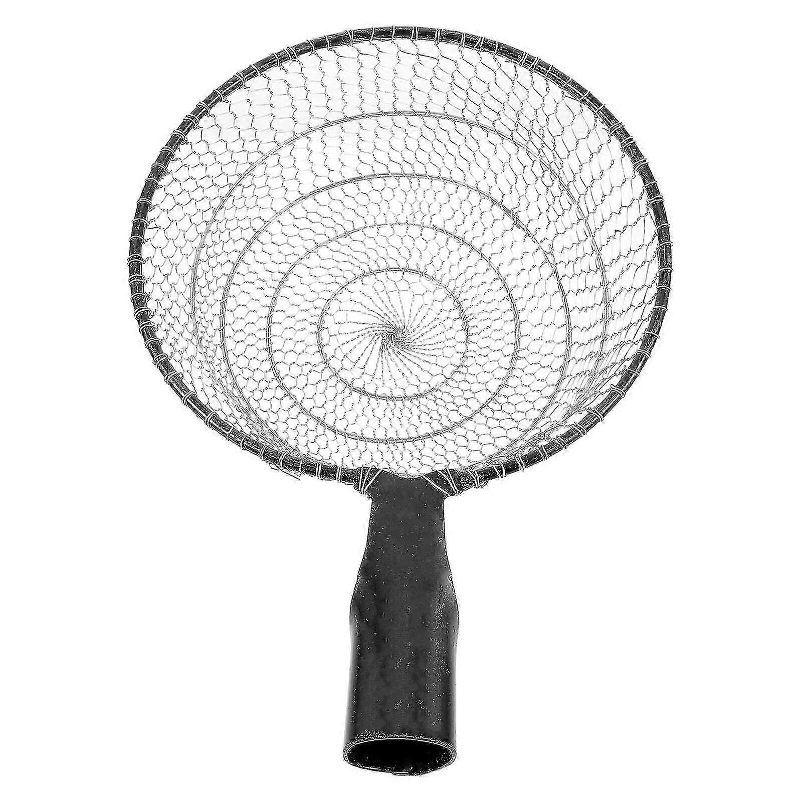 Fly Fishing Net Fish Landing Net Fishing Trap Basket Handheld Fishing Net Large Fishing Net