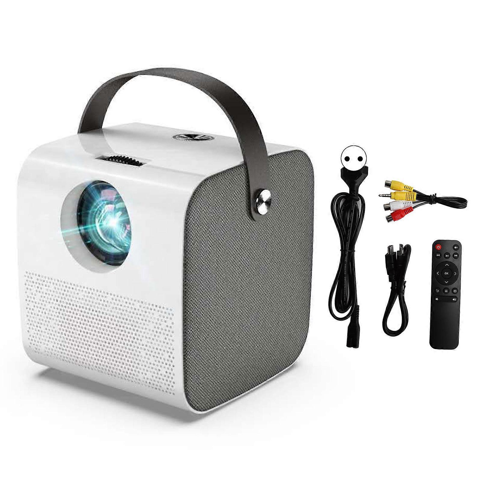 מקרן נייד HD 1080P עם פונקציית רמקול Bluetooth למשרד קולנוע ביתי