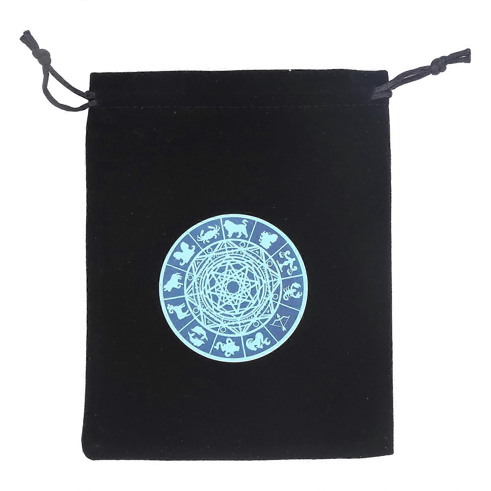 15 × 11.5 سنتيمتر التارو حقيبة الحقيبة أوراق اللعب المجوهرات العملات المعدنية التبعي تخزين الرباط حقيبة